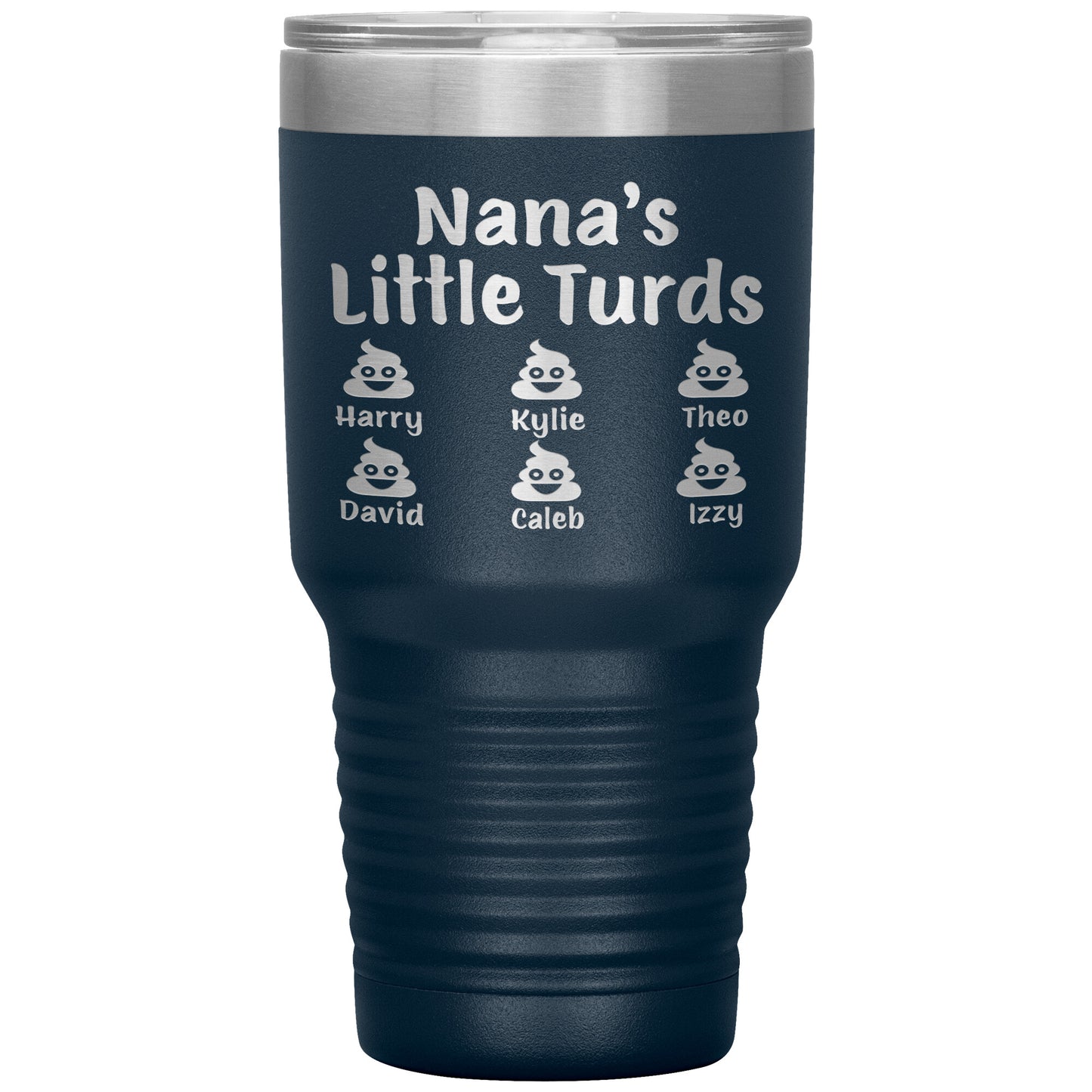 Nana's Little Turds Tumbler