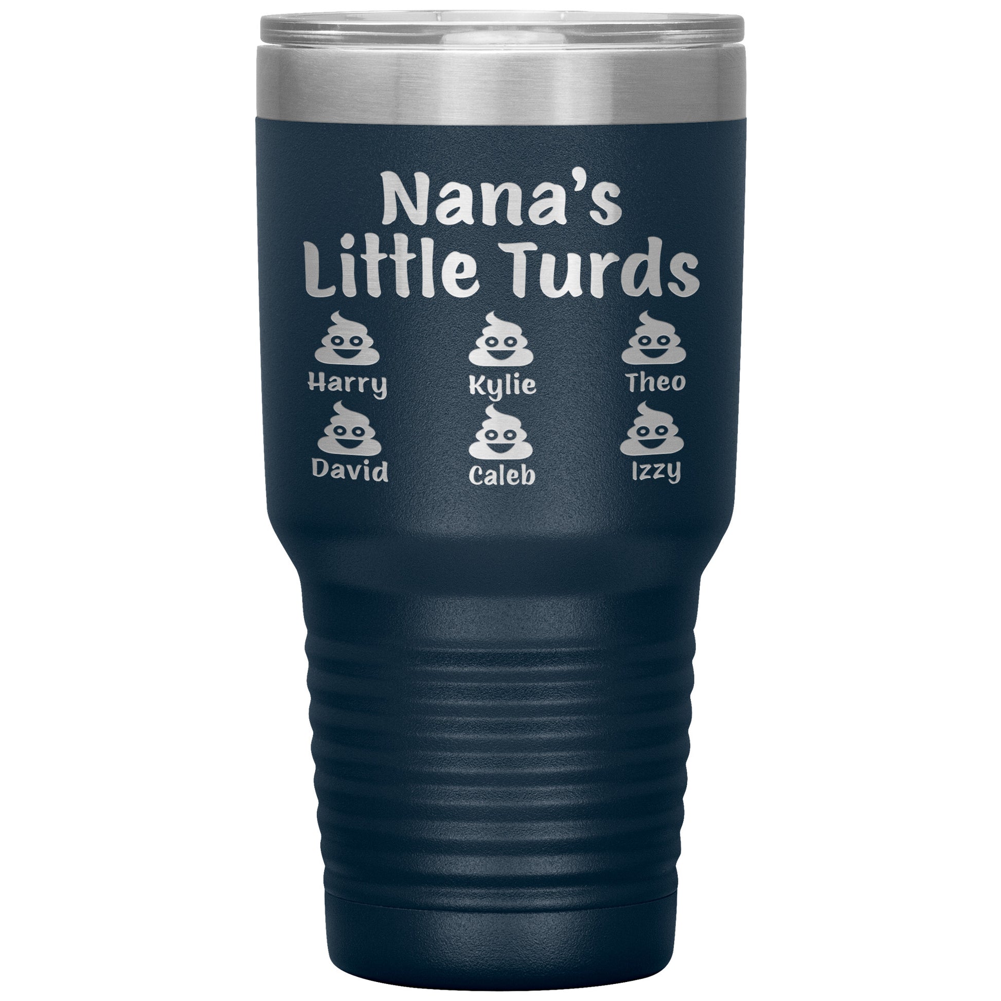 Nana's Little Turds Tumbler