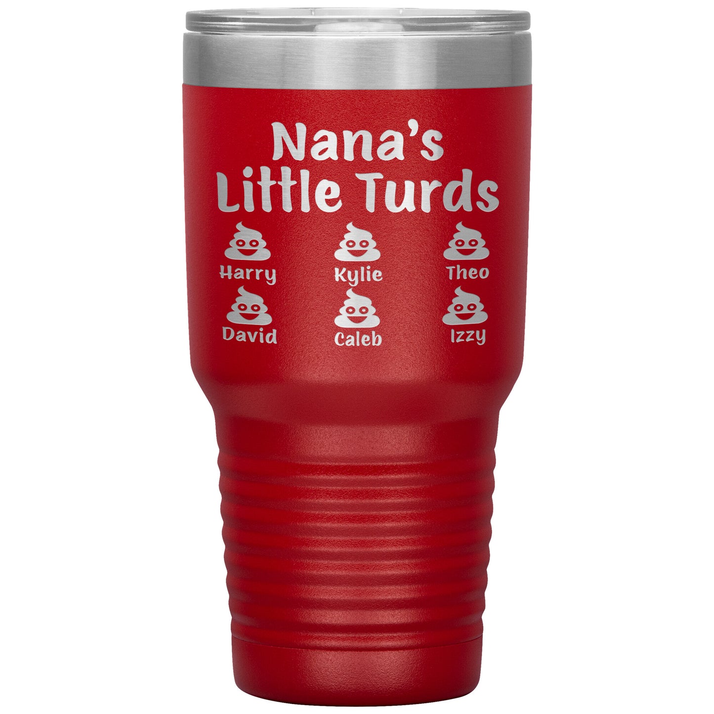 Nana's Little Turds Tumbler