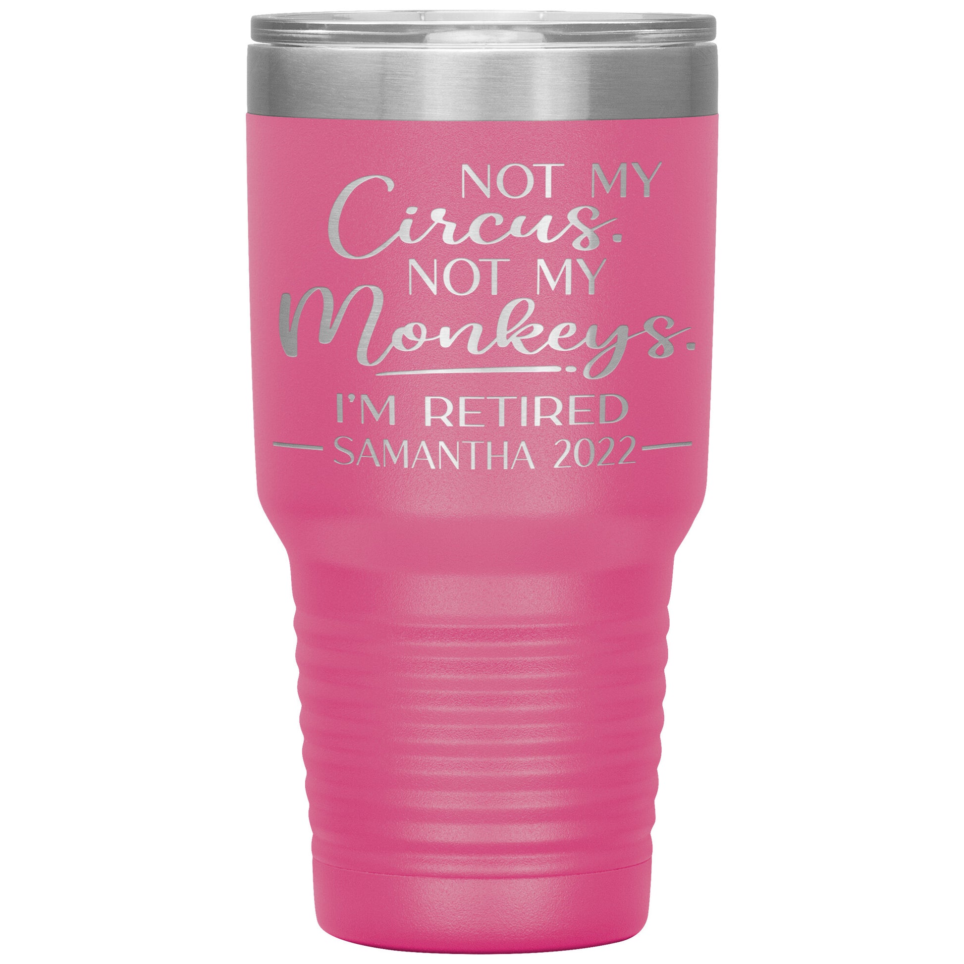 Not my Circus Not my Monkeys 2022 Tumbler