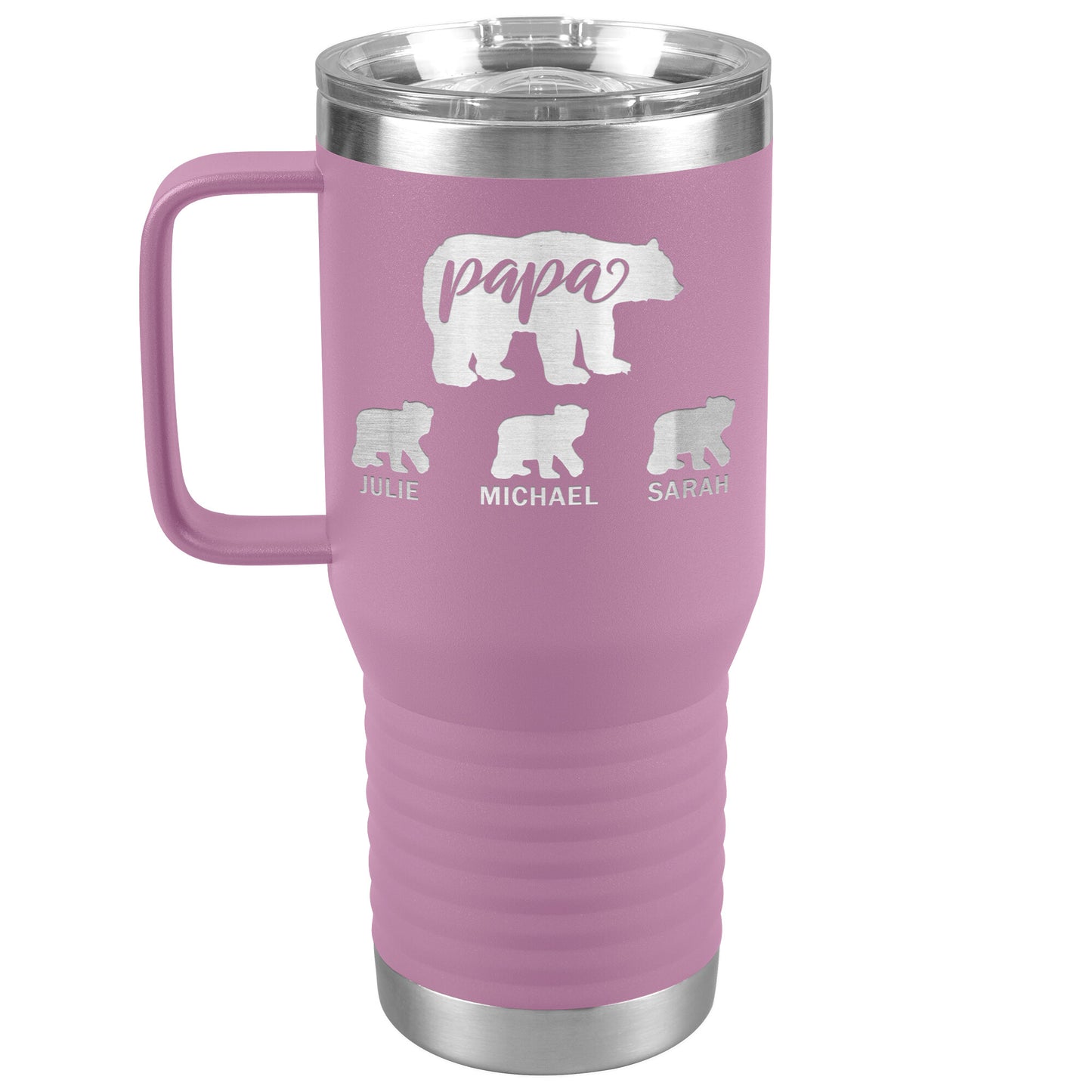 Papa Bear Personalize Tumbler