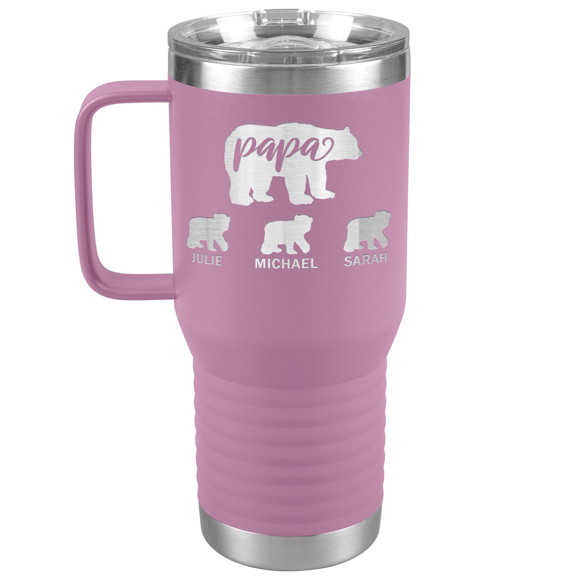Papa Bear Personalize Tumbler