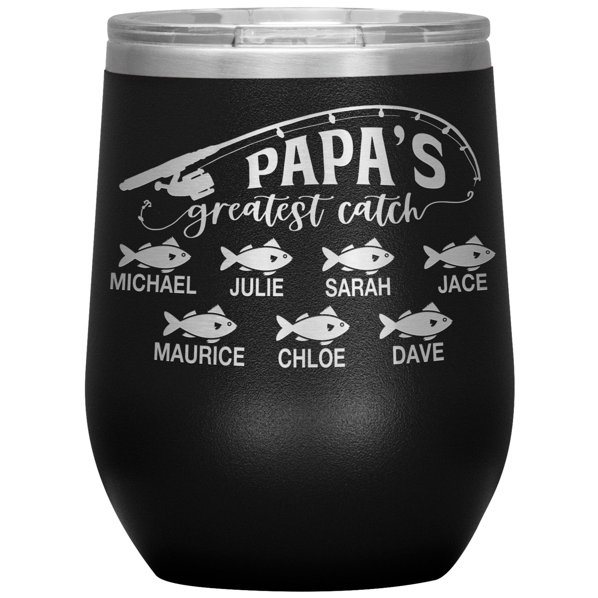 Papa's Greatest Catch Tumbler