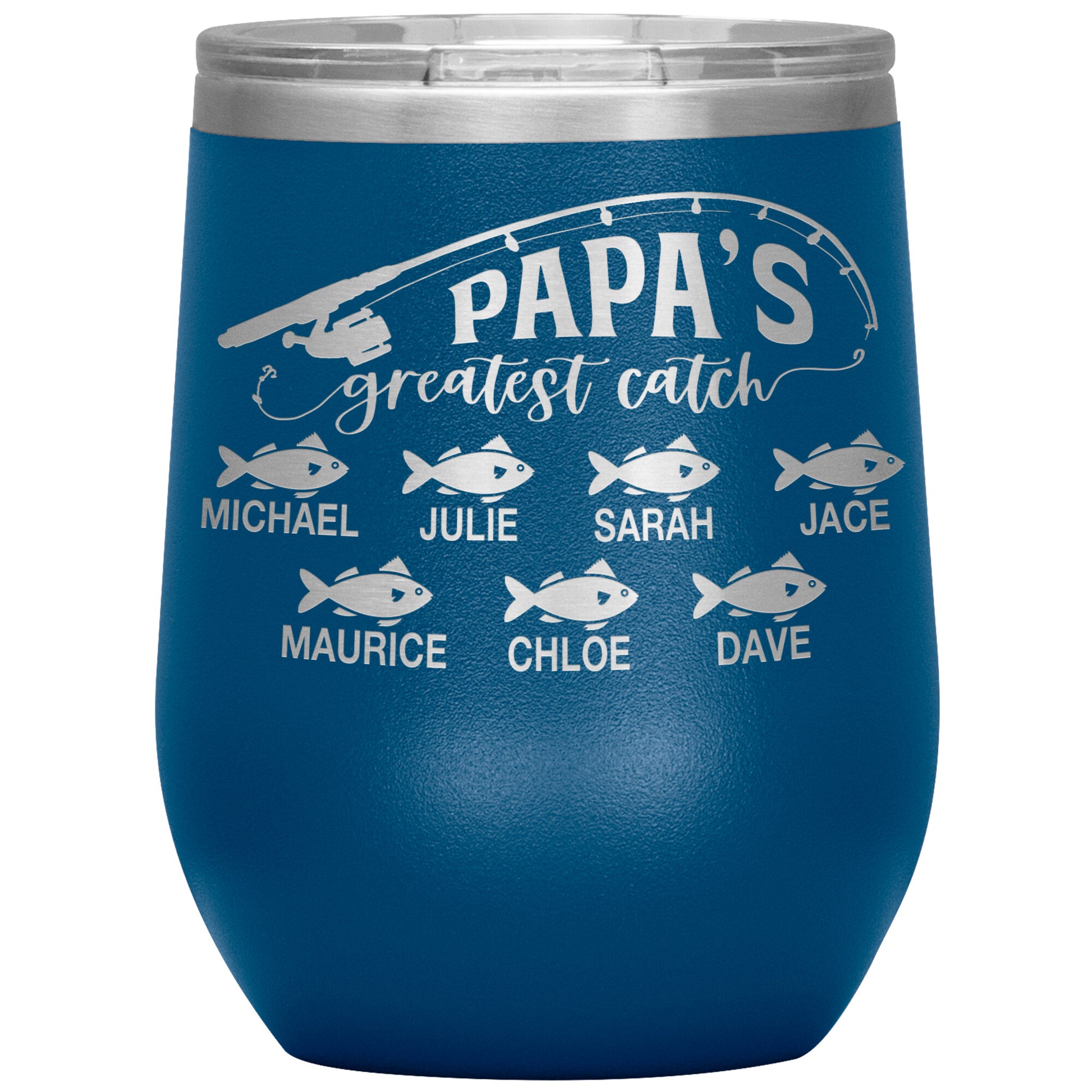 Papa's Greatest Catch Tumbler