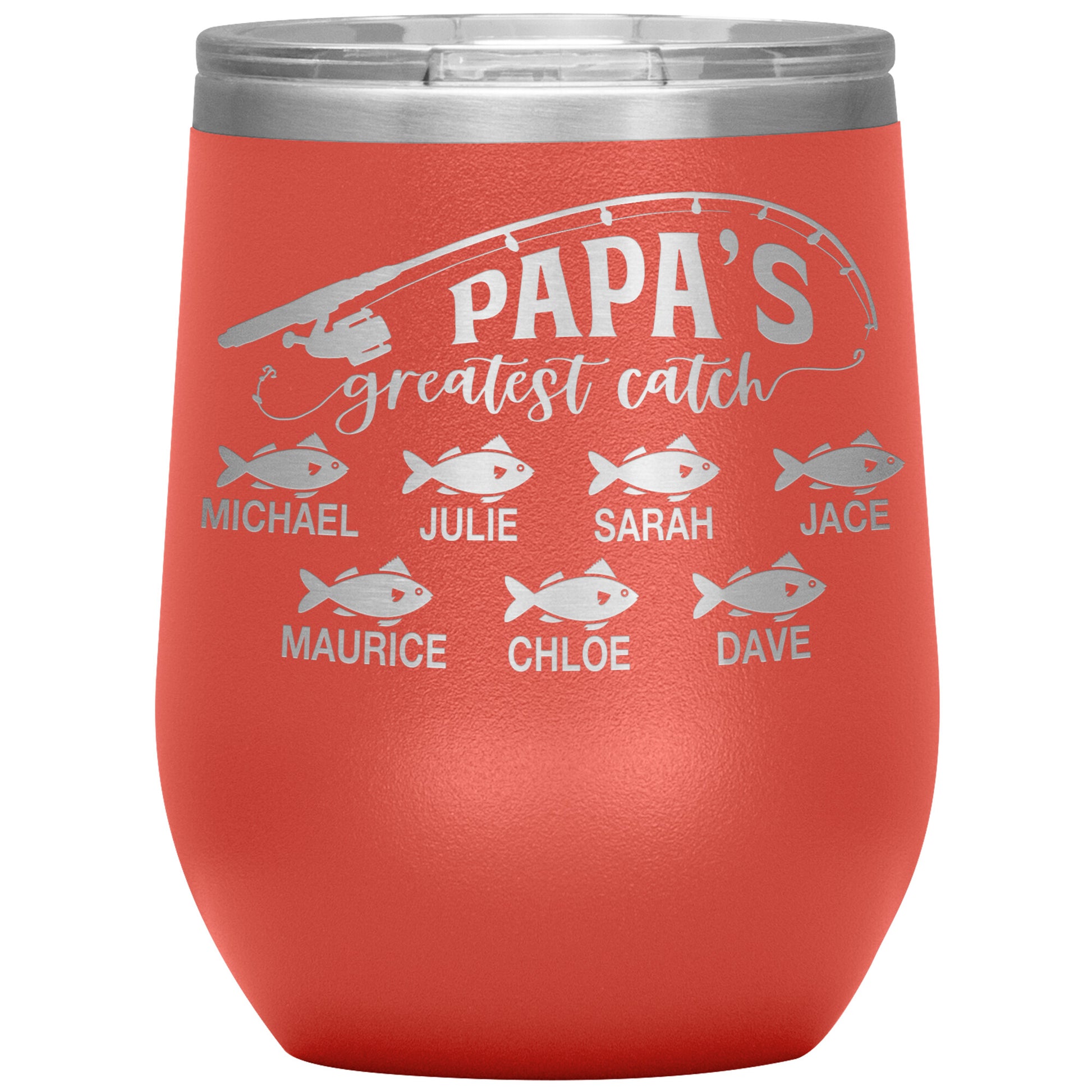 Papa's Greatest Catch Tumbler