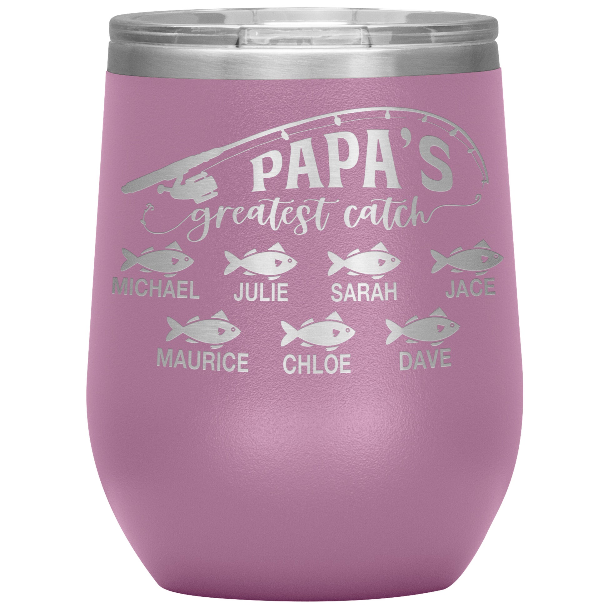 Papa's Greatest Catch Tumbler