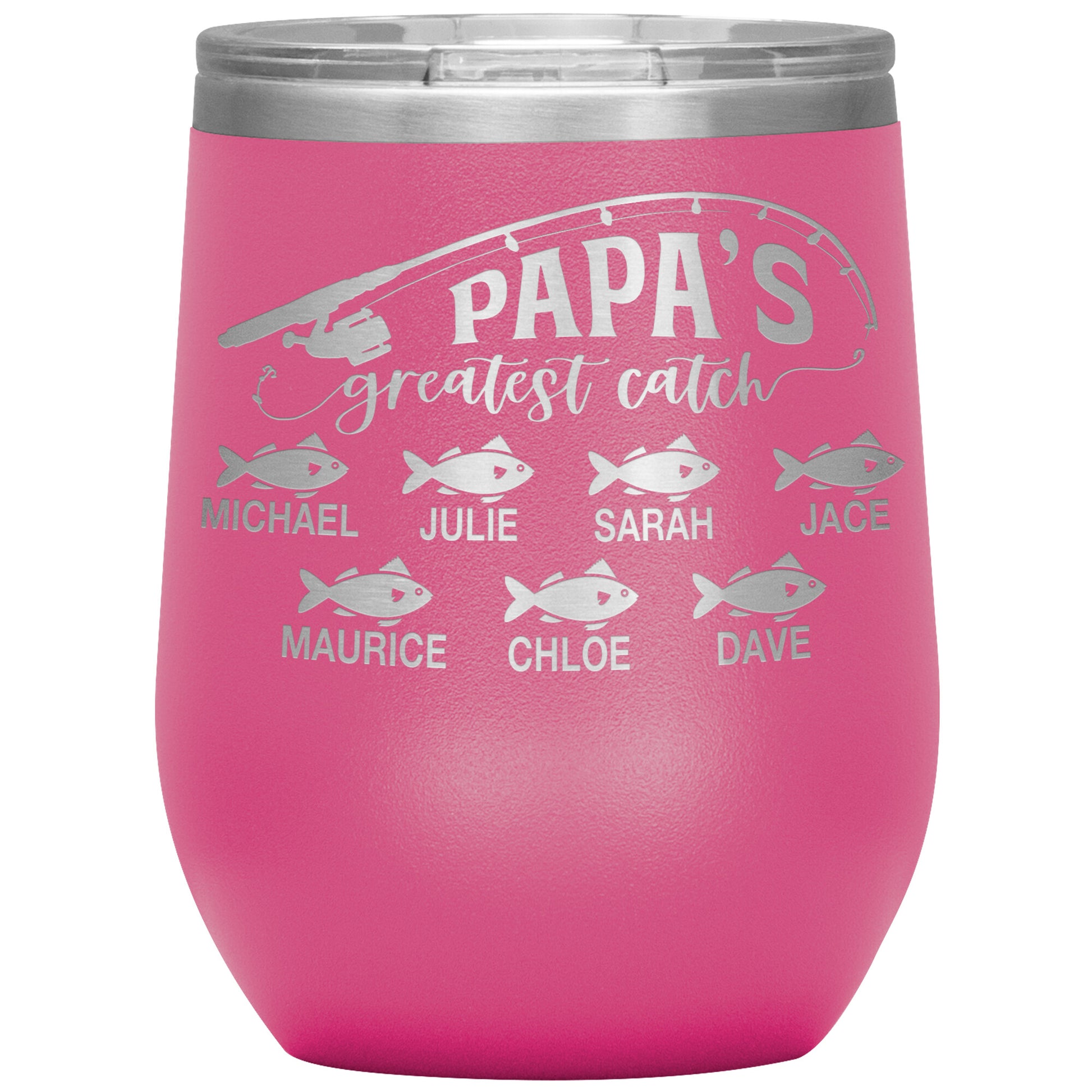 Papa's Greatest Catch Tumbler