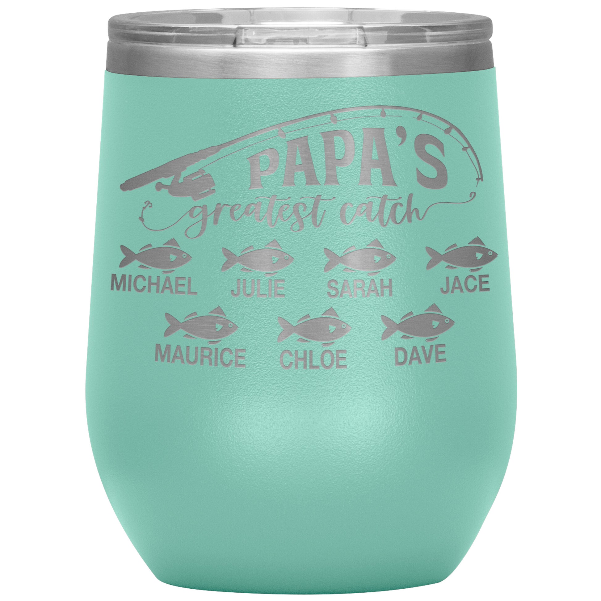 Papa's Greatest Catch Tumbler