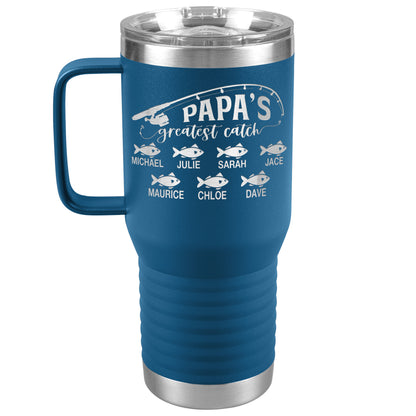 Papa's Greatest Catch Tumbler
