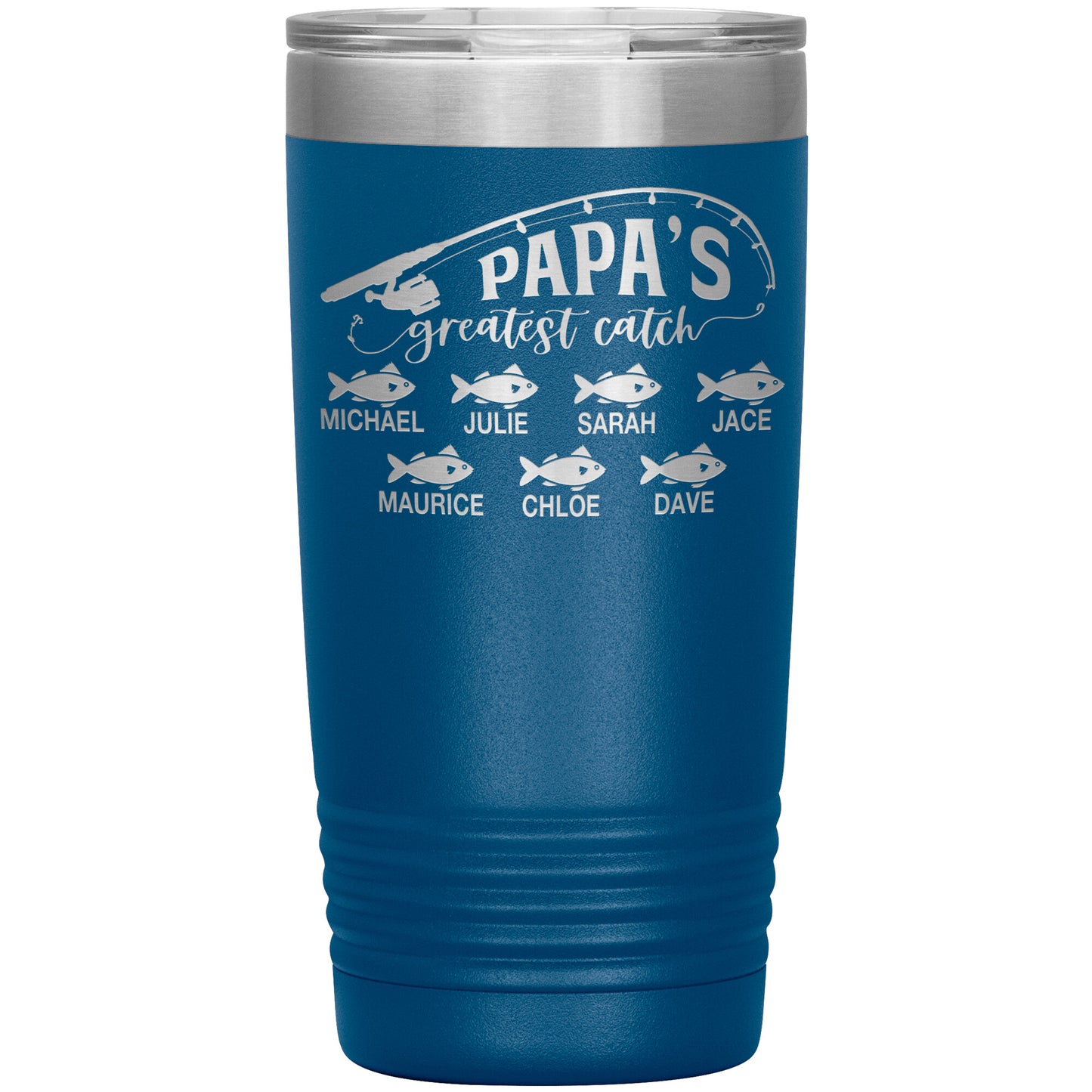 Papa's Greatest Catch Tumbler