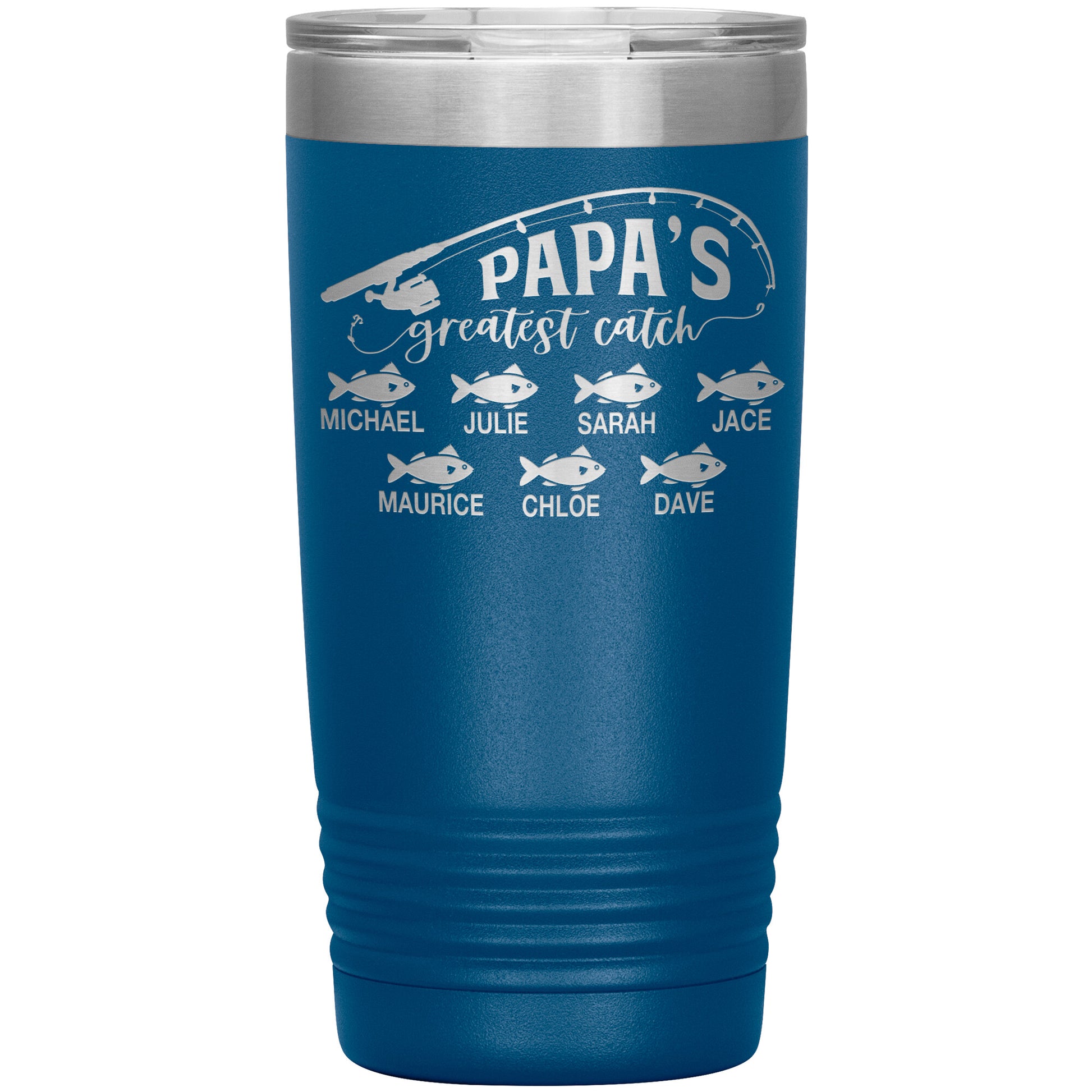 Papa's Greatest Catch Tumbler