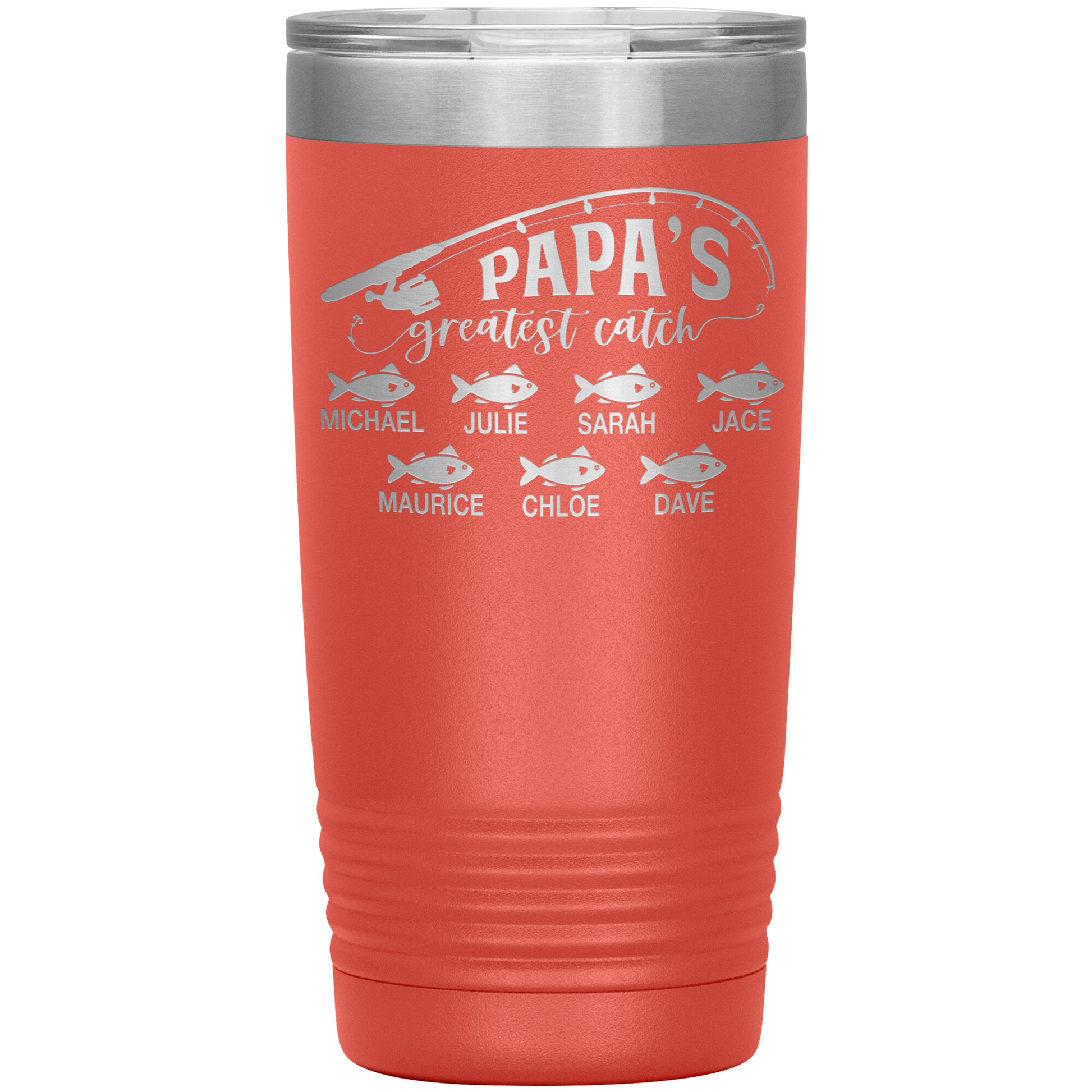 Papa's Greatest Catch Tumbler