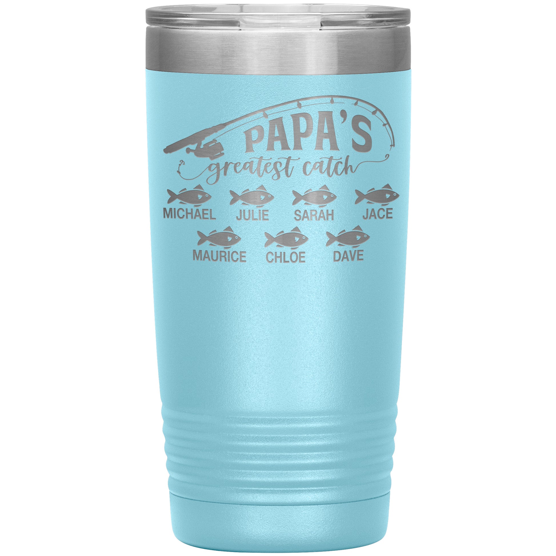 Papa's Greatest Catch Tumbler