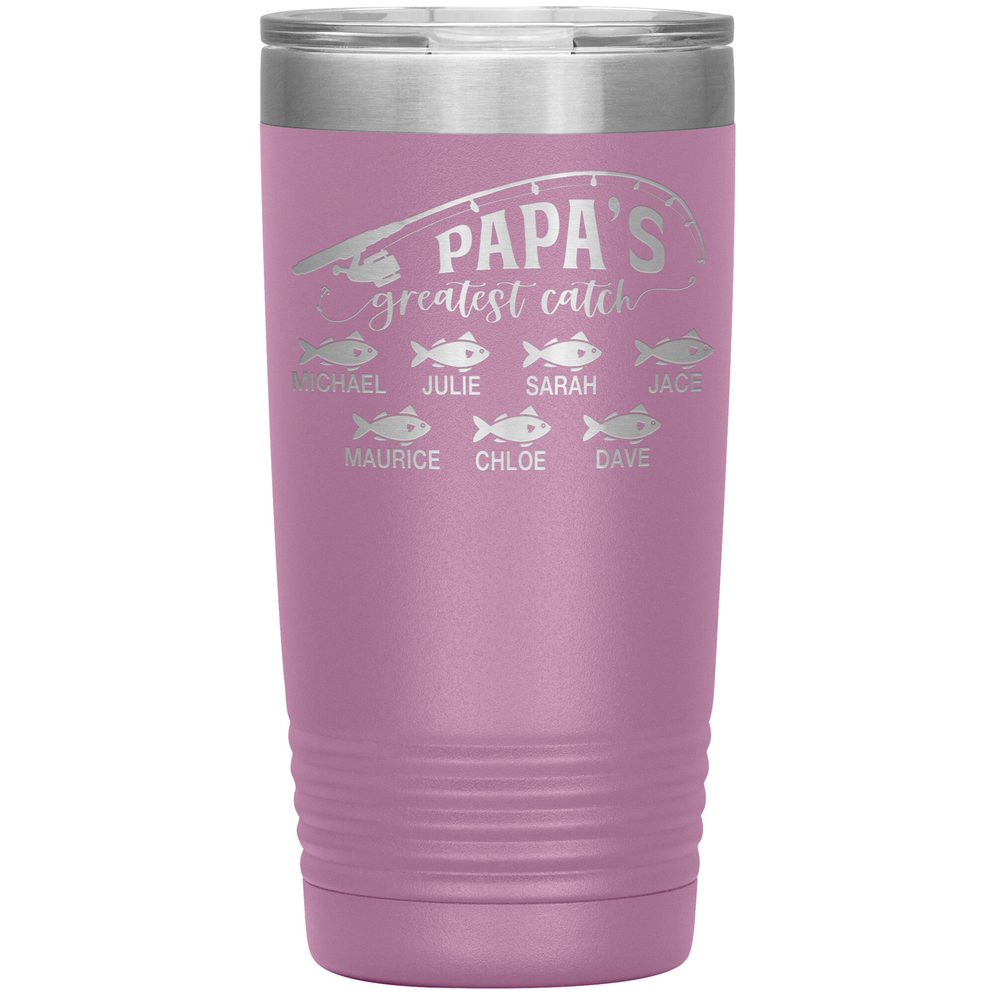 Papa's Greatest Catch Tumbler