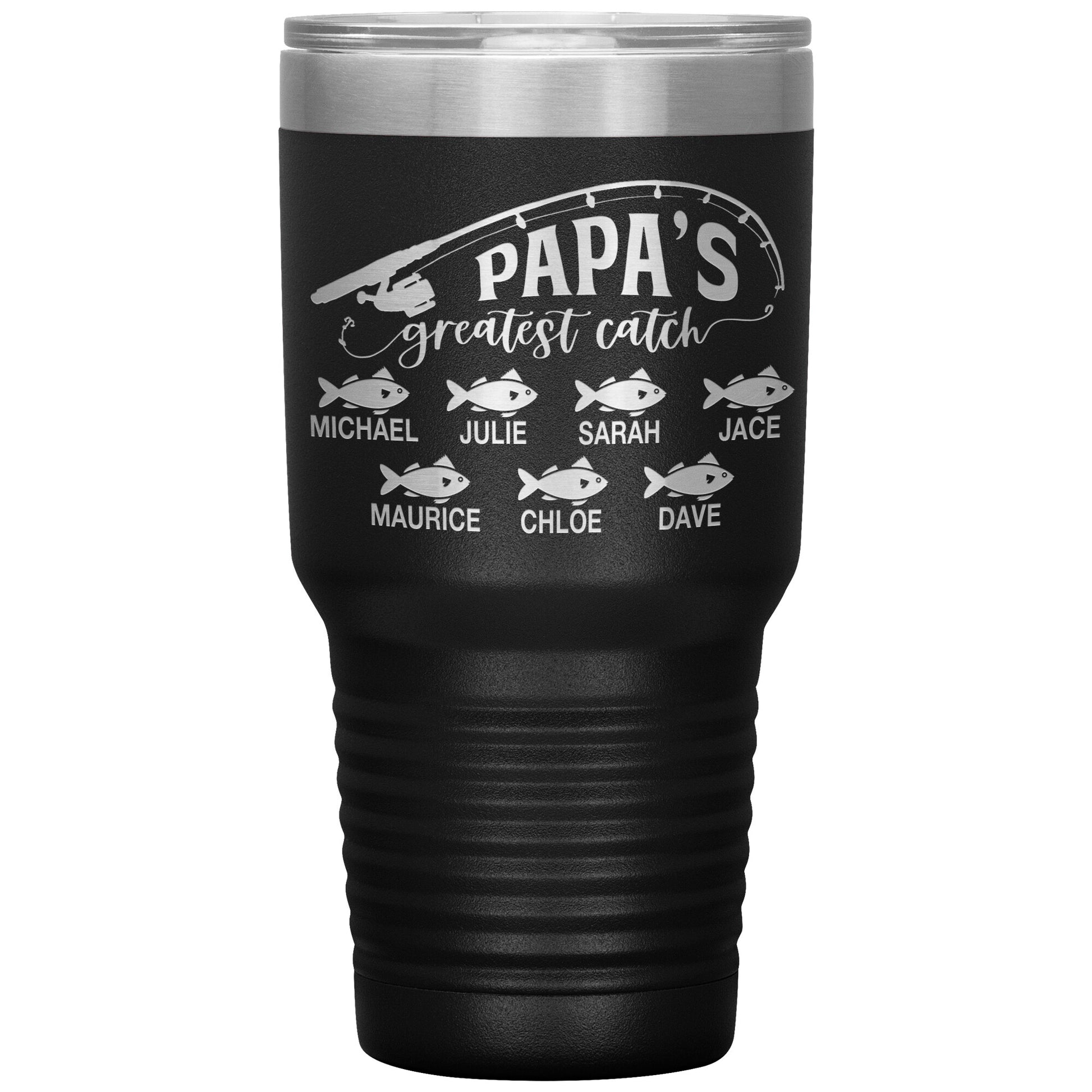 Papa's Greatest Catch Tumbler