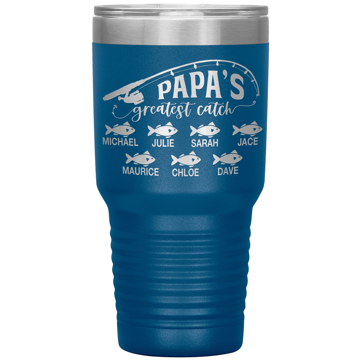 Papa's Greatest Catch Tumbler