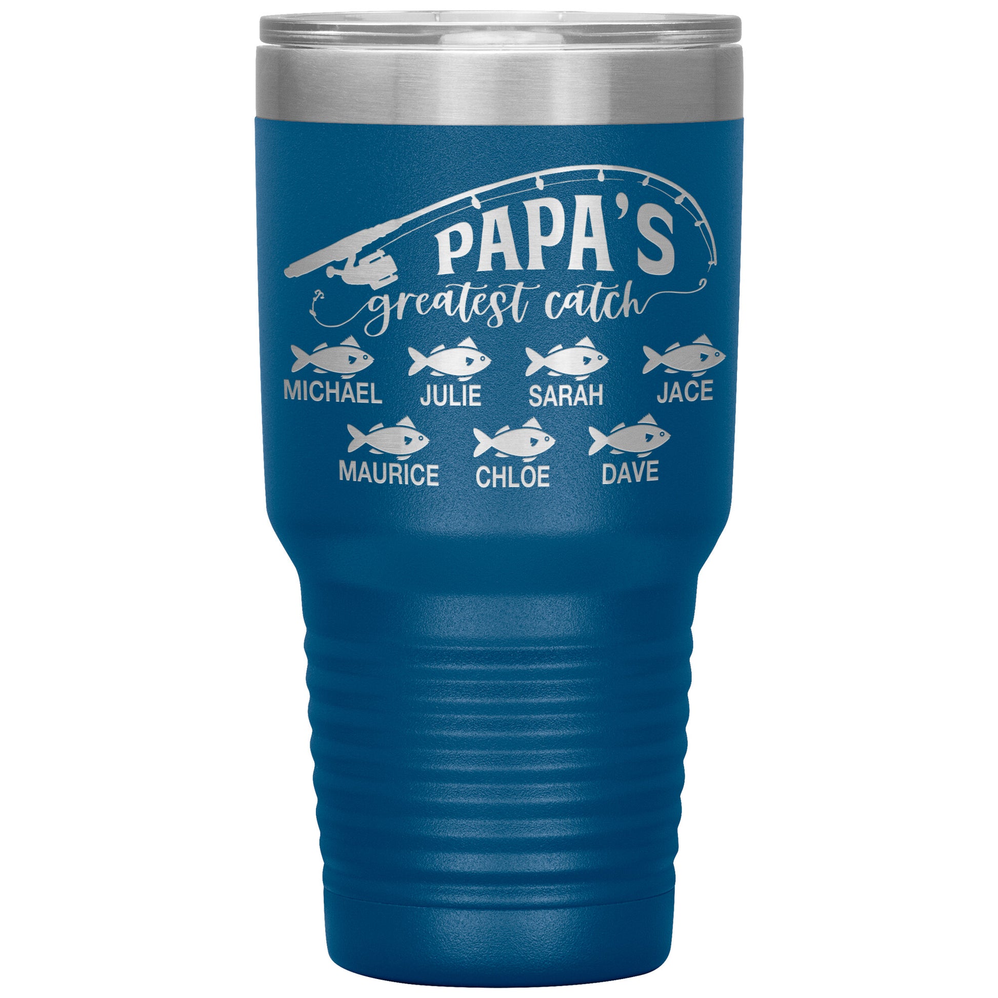 Papa's Greatest Catch Tumbler