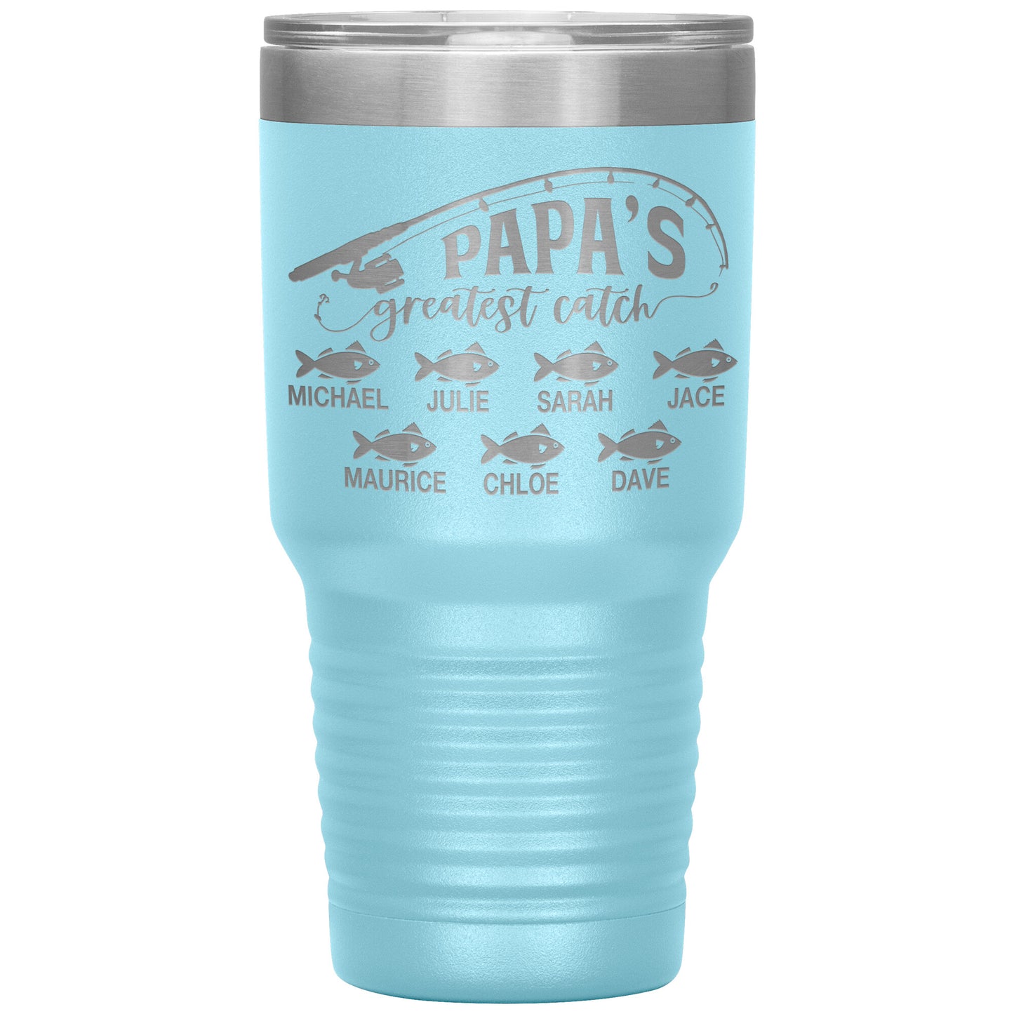 Papa's Greatest Catch Tumbler