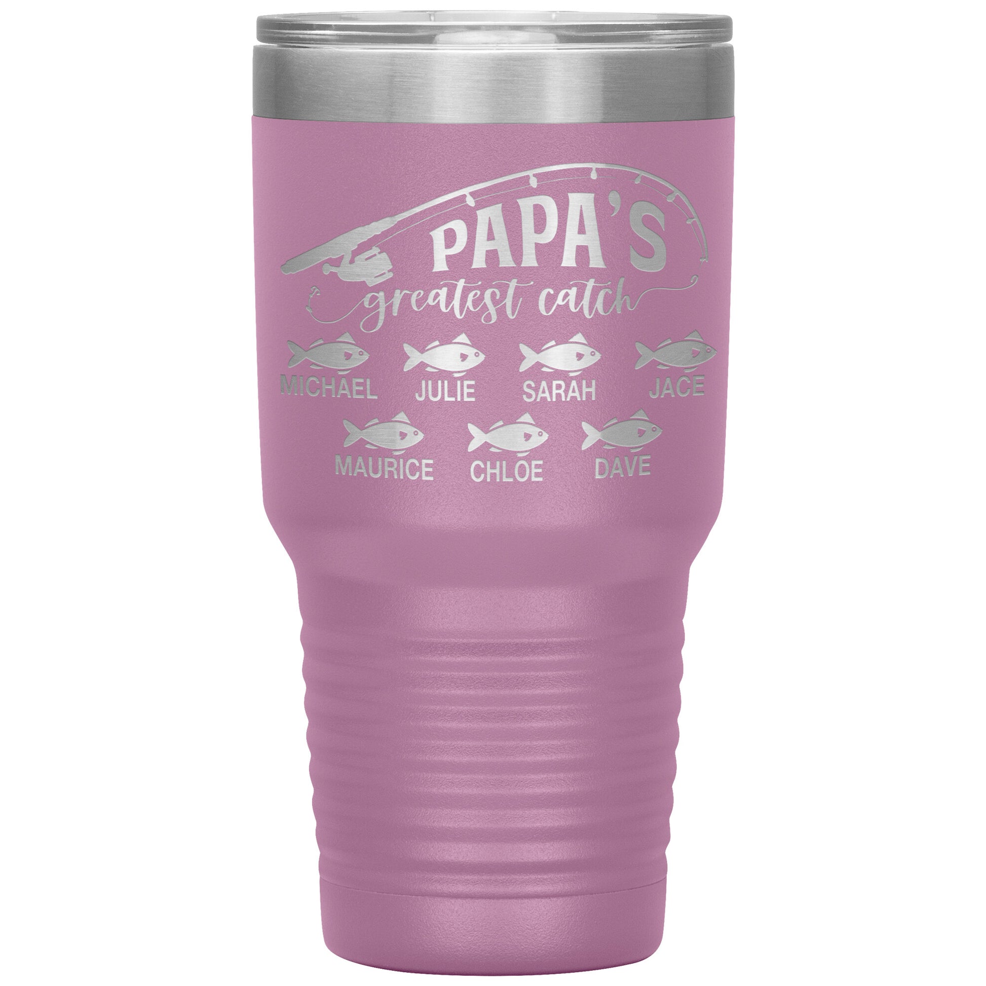 Papa's Greatest Catch Tumbler