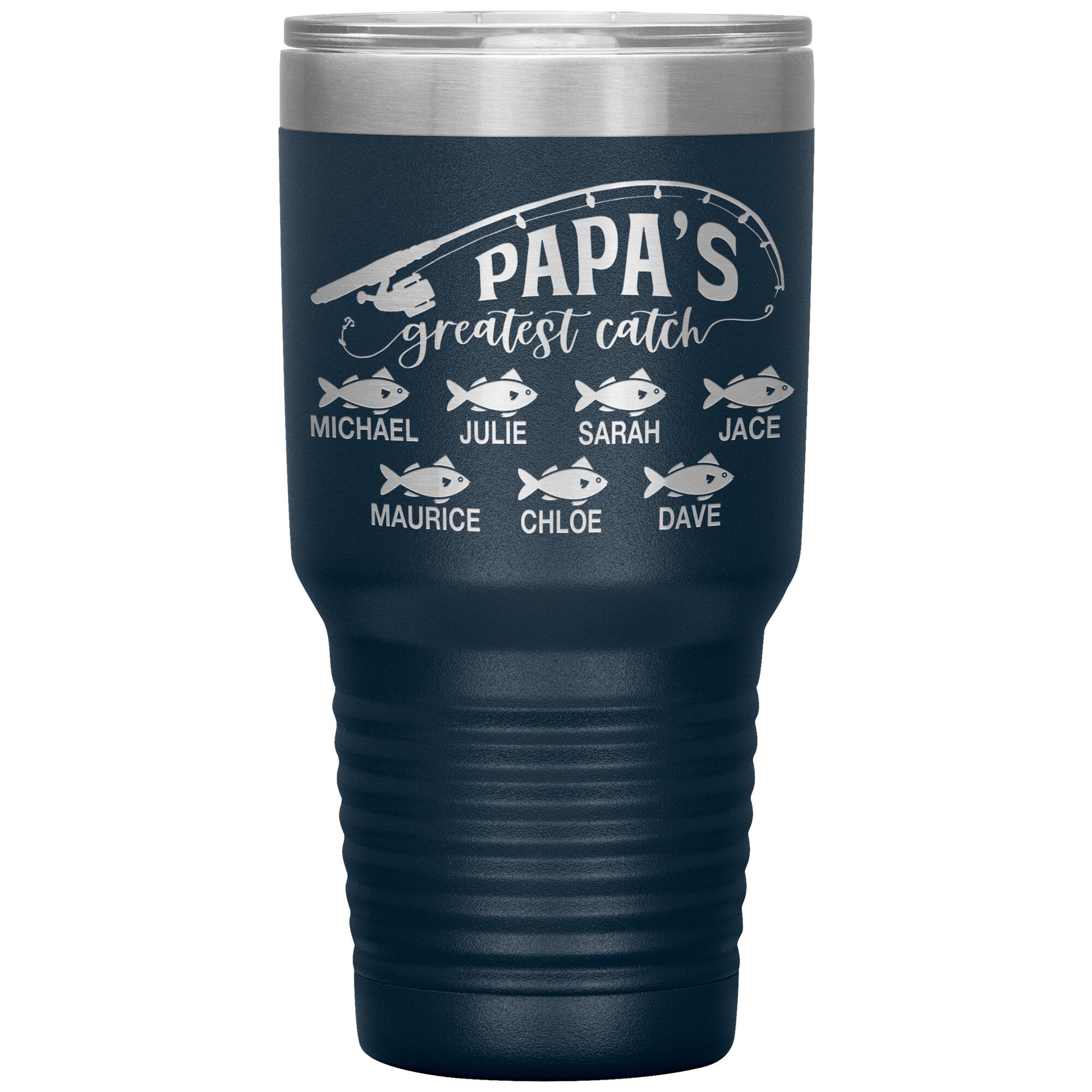 Papa's Greatest Catch Tumbler