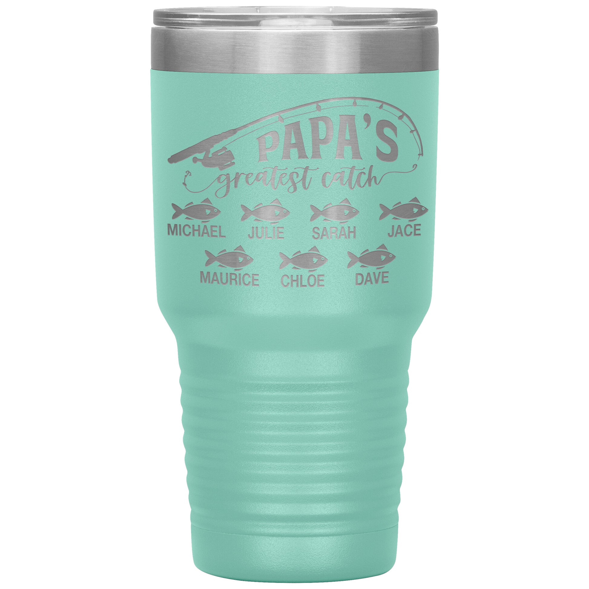 Papa's Greatest Catch Tumbler