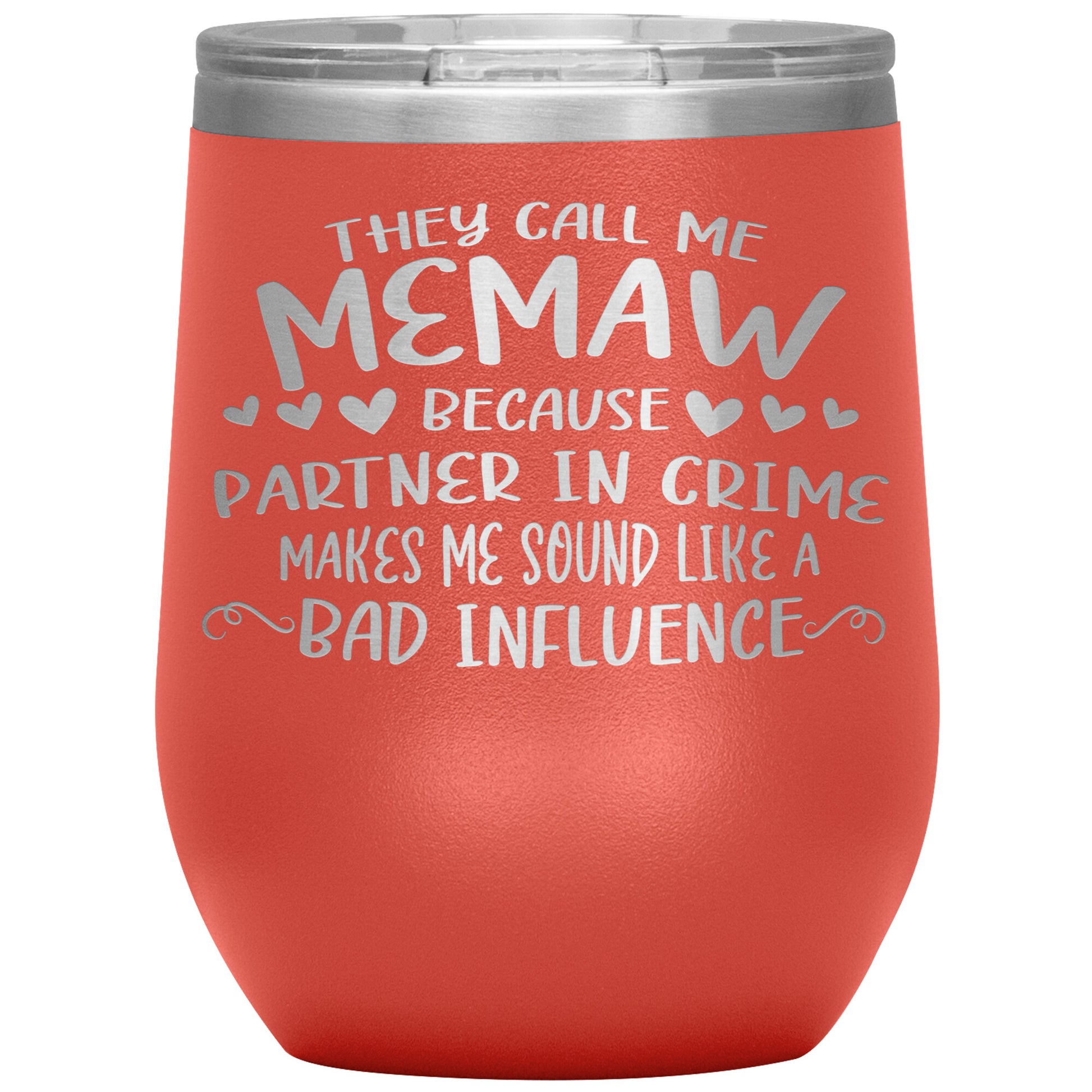 Partner in Crime Memaw Tumbler