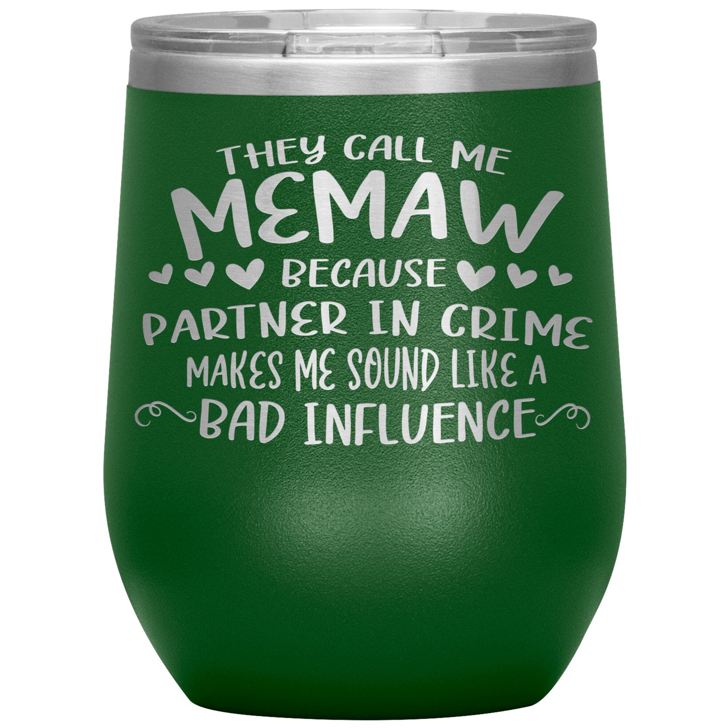 Partner in Crime Memaw Tumbler