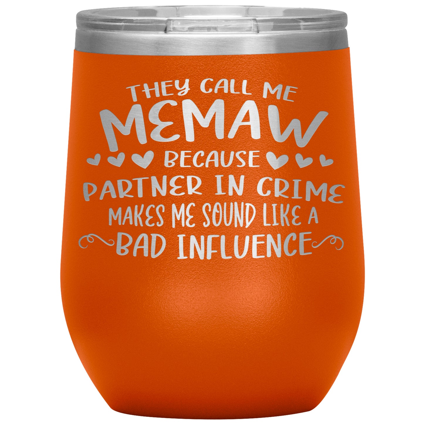 Partner in Crime Memaw Tumbler