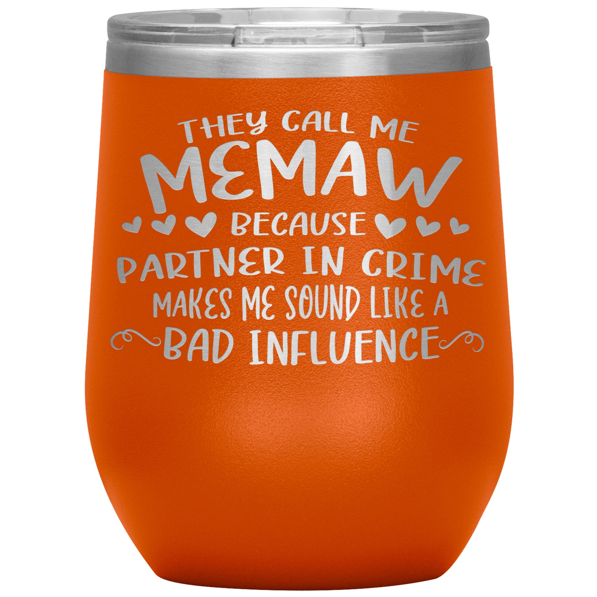 Partner in Crime Memaw Tumbler