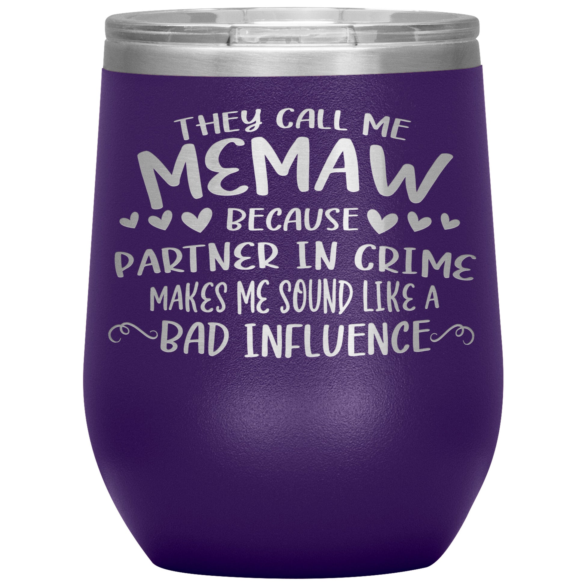 Partner in Crime Memaw Tumbler