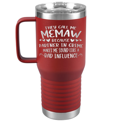 Partner in Crime Memaw Tumbler