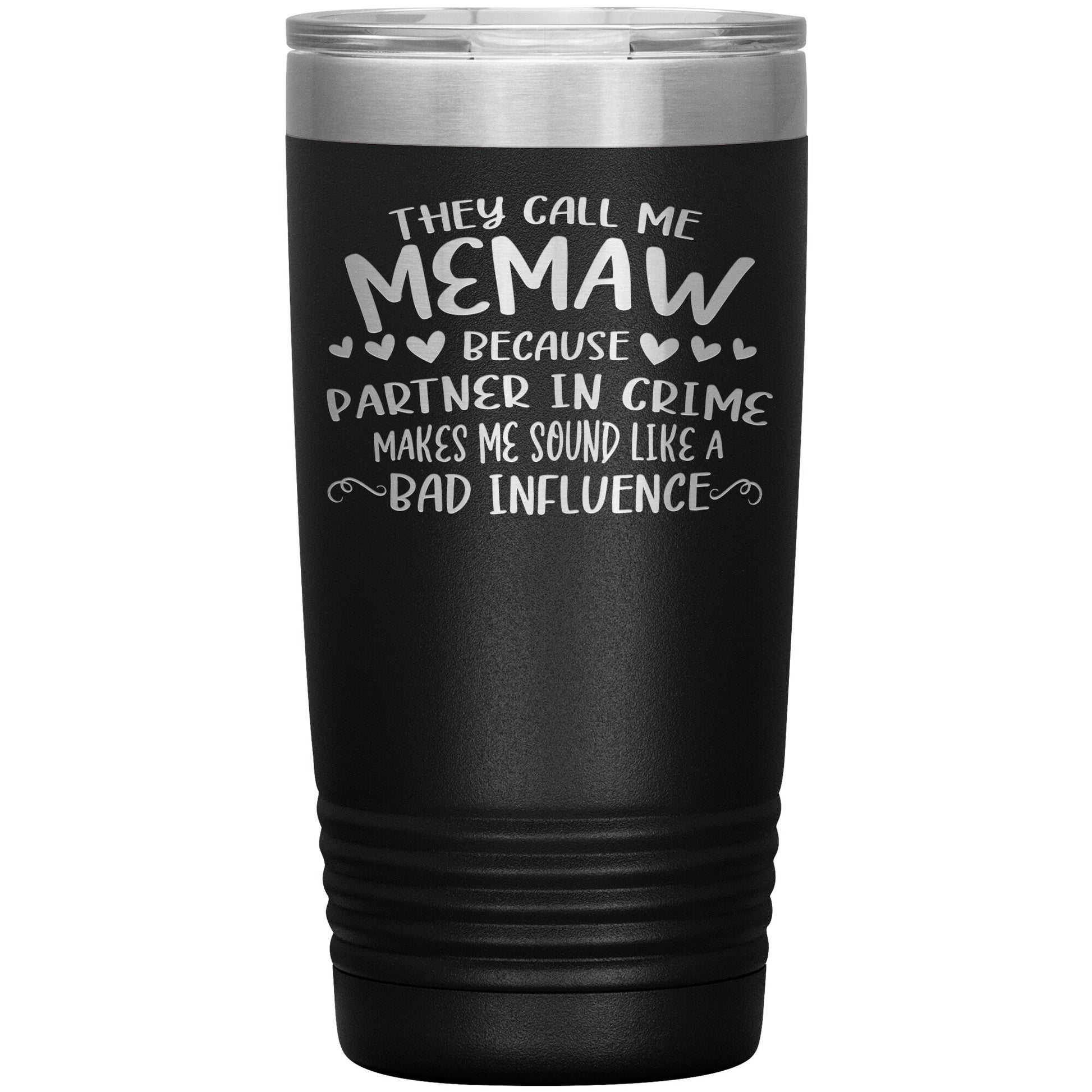 Partner in Crime Memaw Tumbler