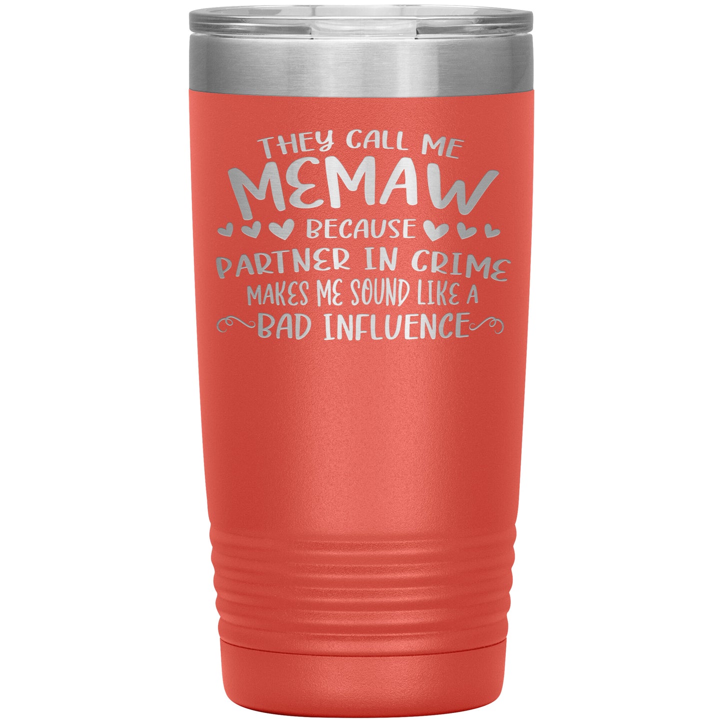 Partner in Crime Memaw Tumbler
