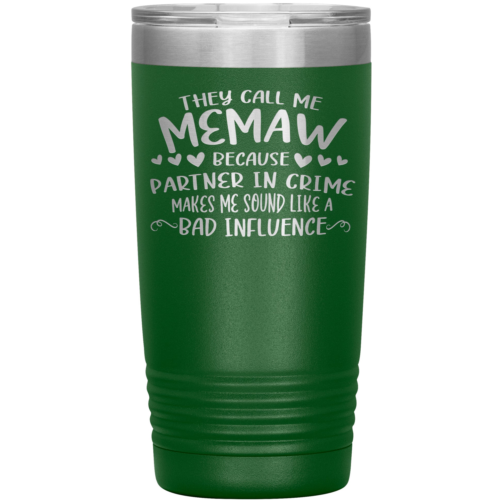 Partner in Crime Memaw Tumbler