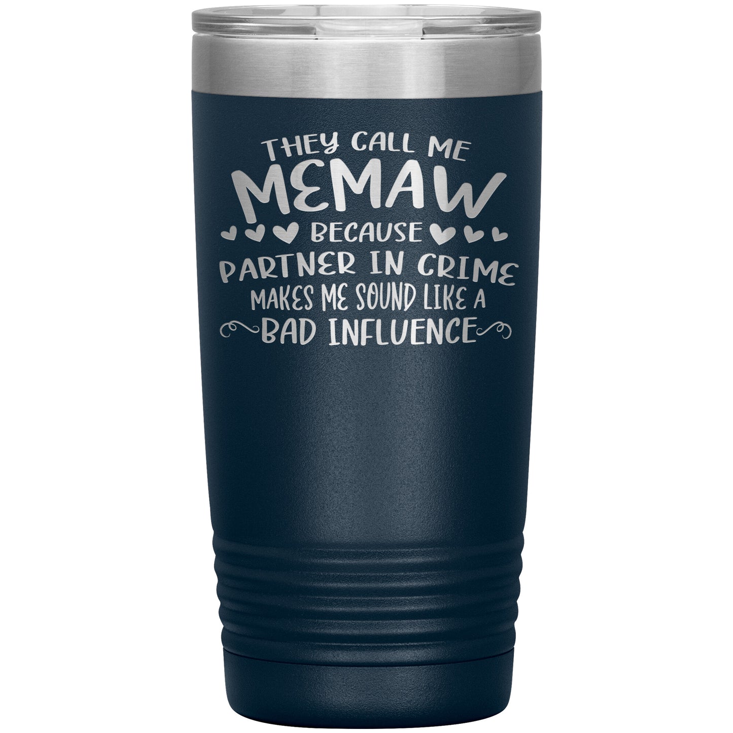 Partner in Crime Memaw Tumbler