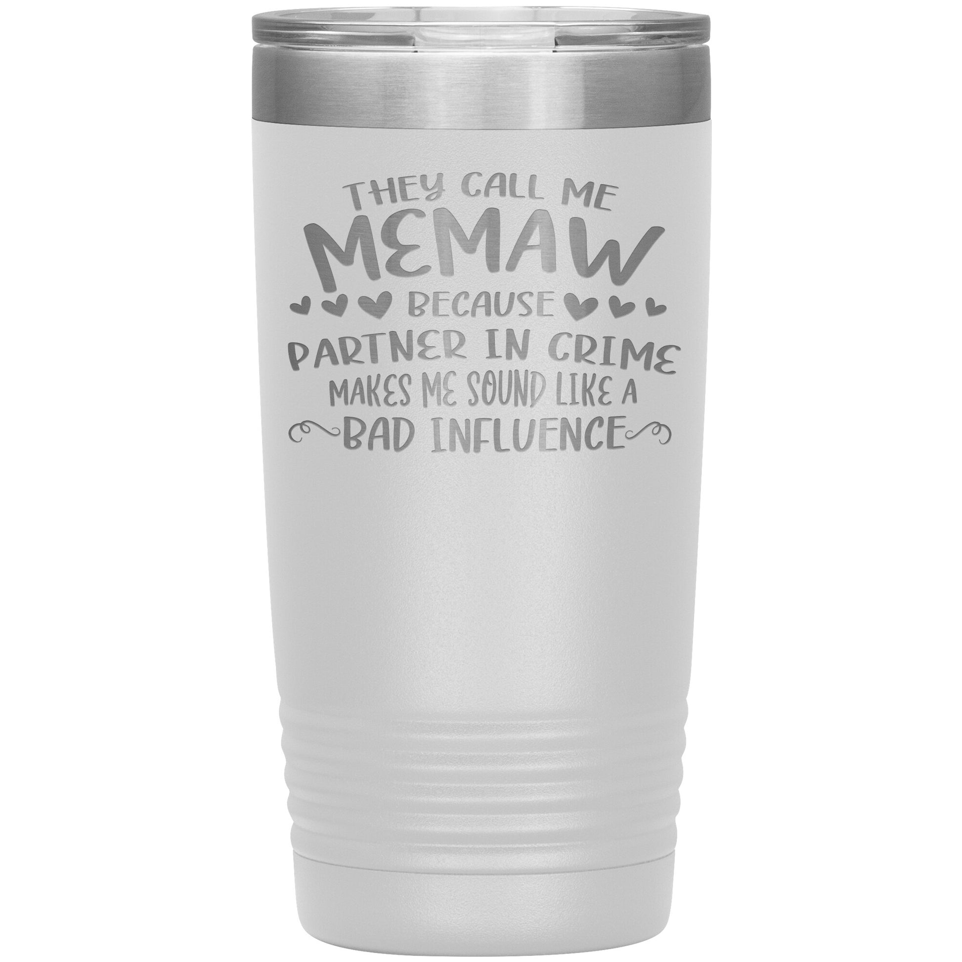Partner in Crime Memaw Tumbler