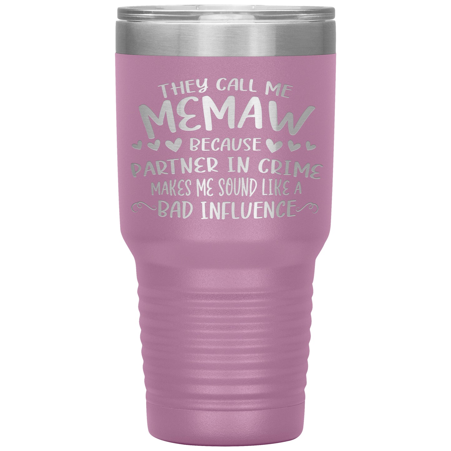 Partner in Crime Memaw Tumbler