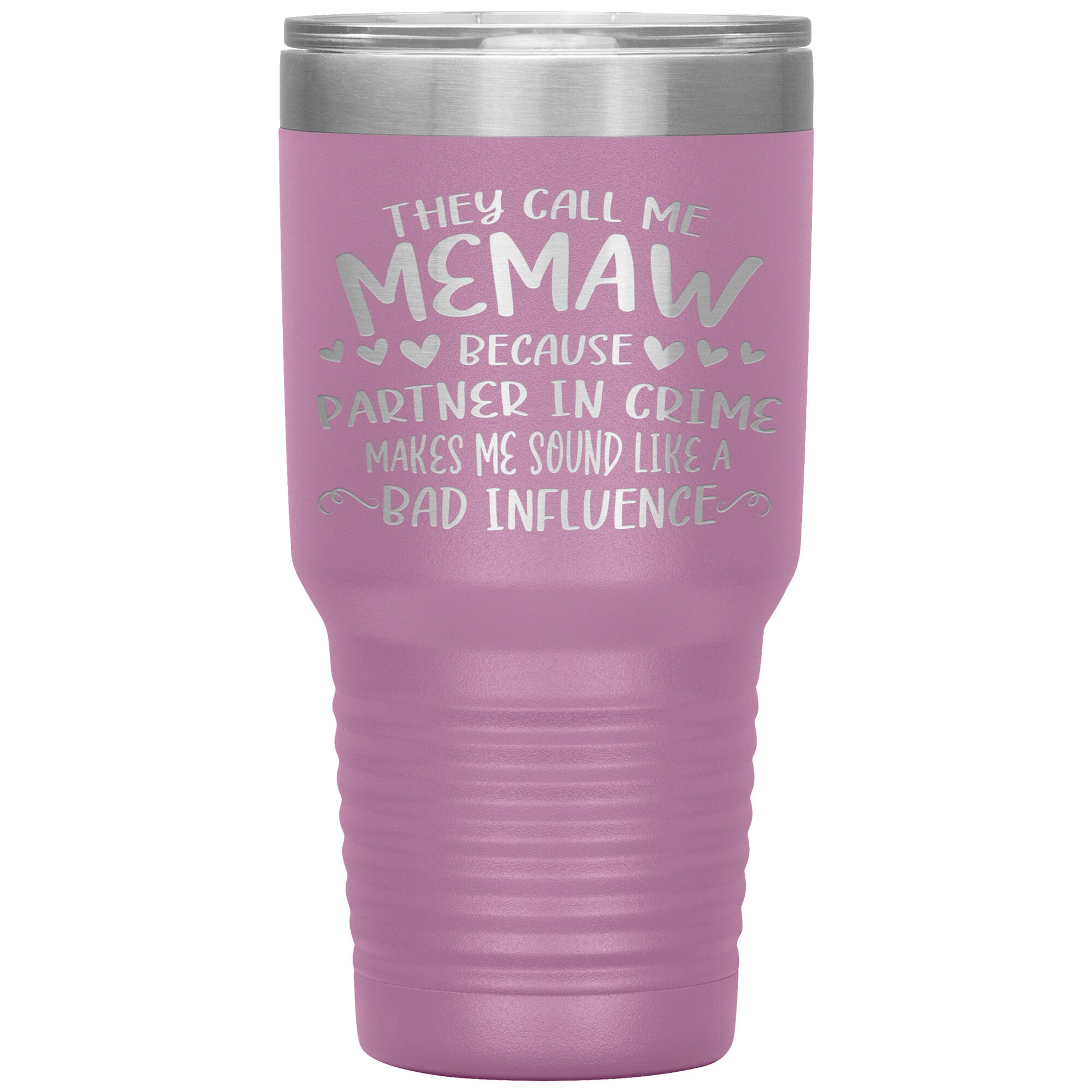 Partner in Crime Memaw Tumbler