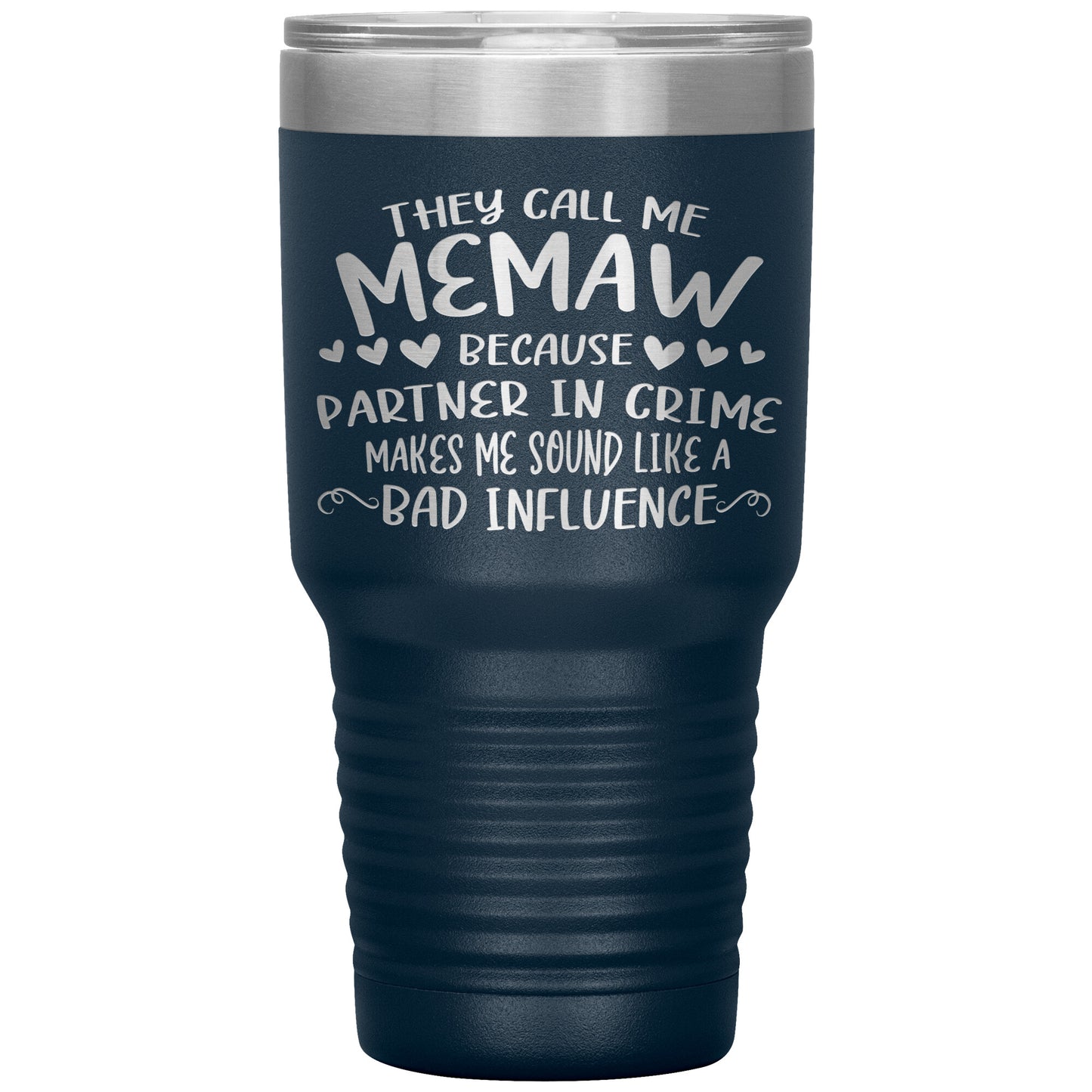 Partner in Crime Memaw Tumbler