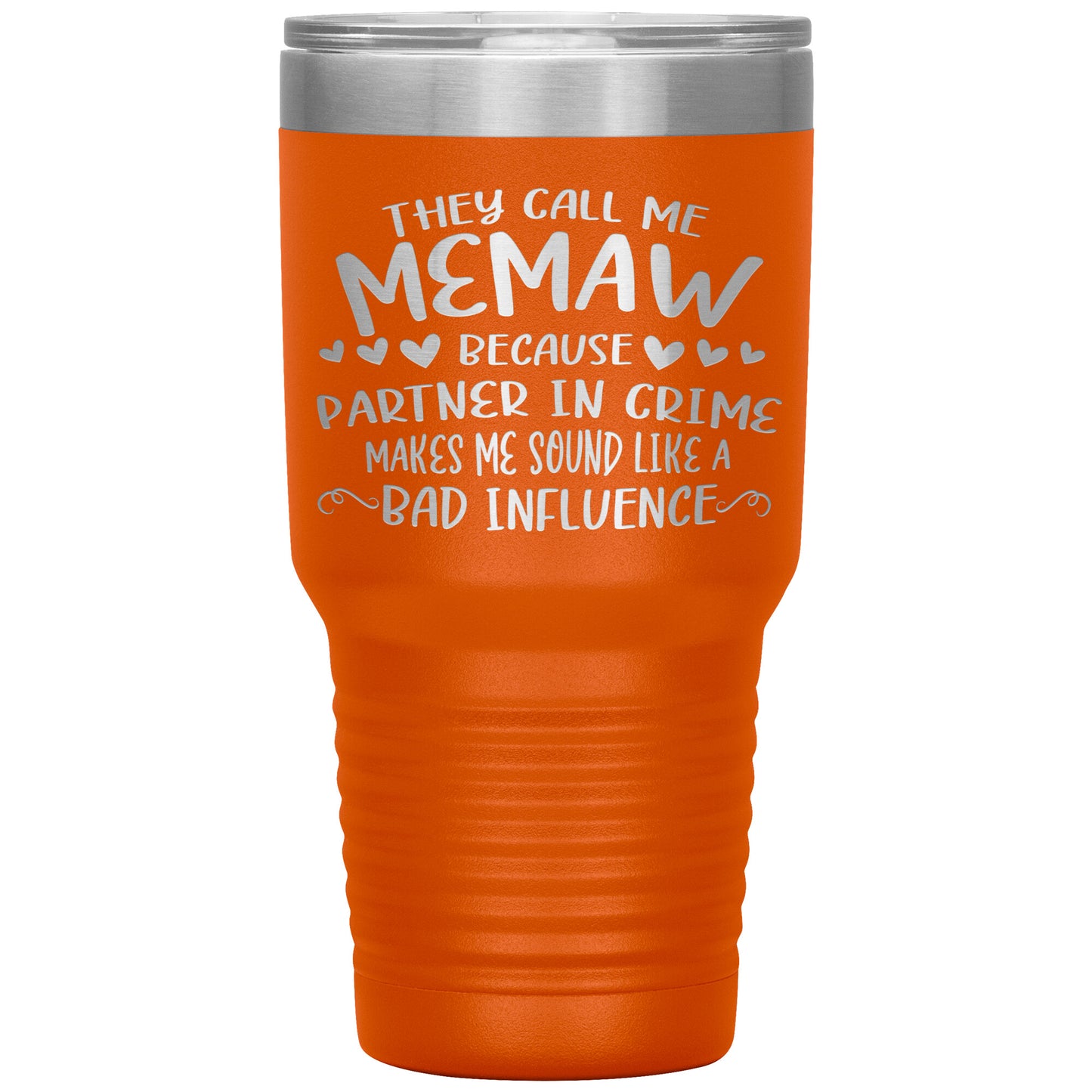 Partner in Crime Memaw Tumbler