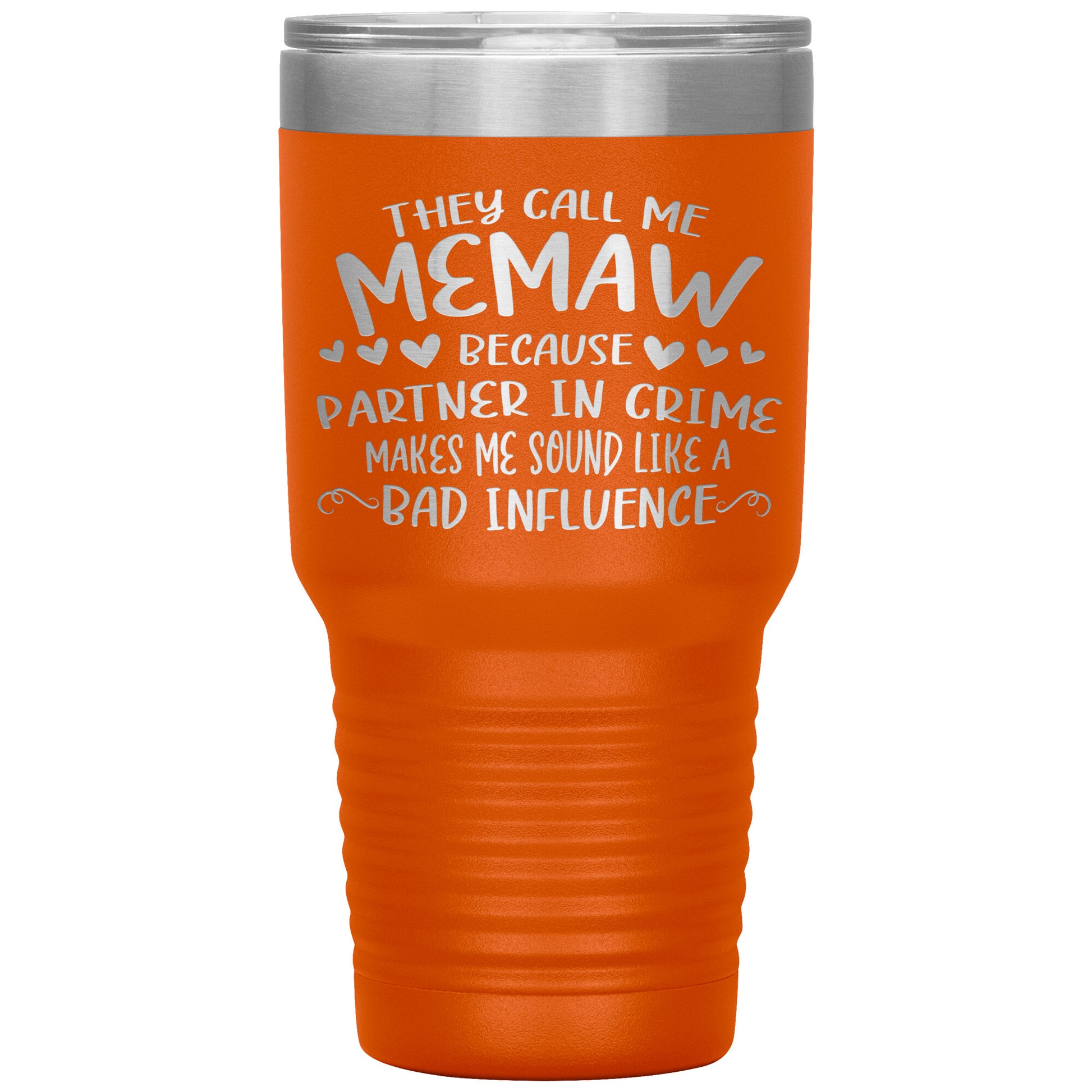 Partner in Crime Memaw Tumbler