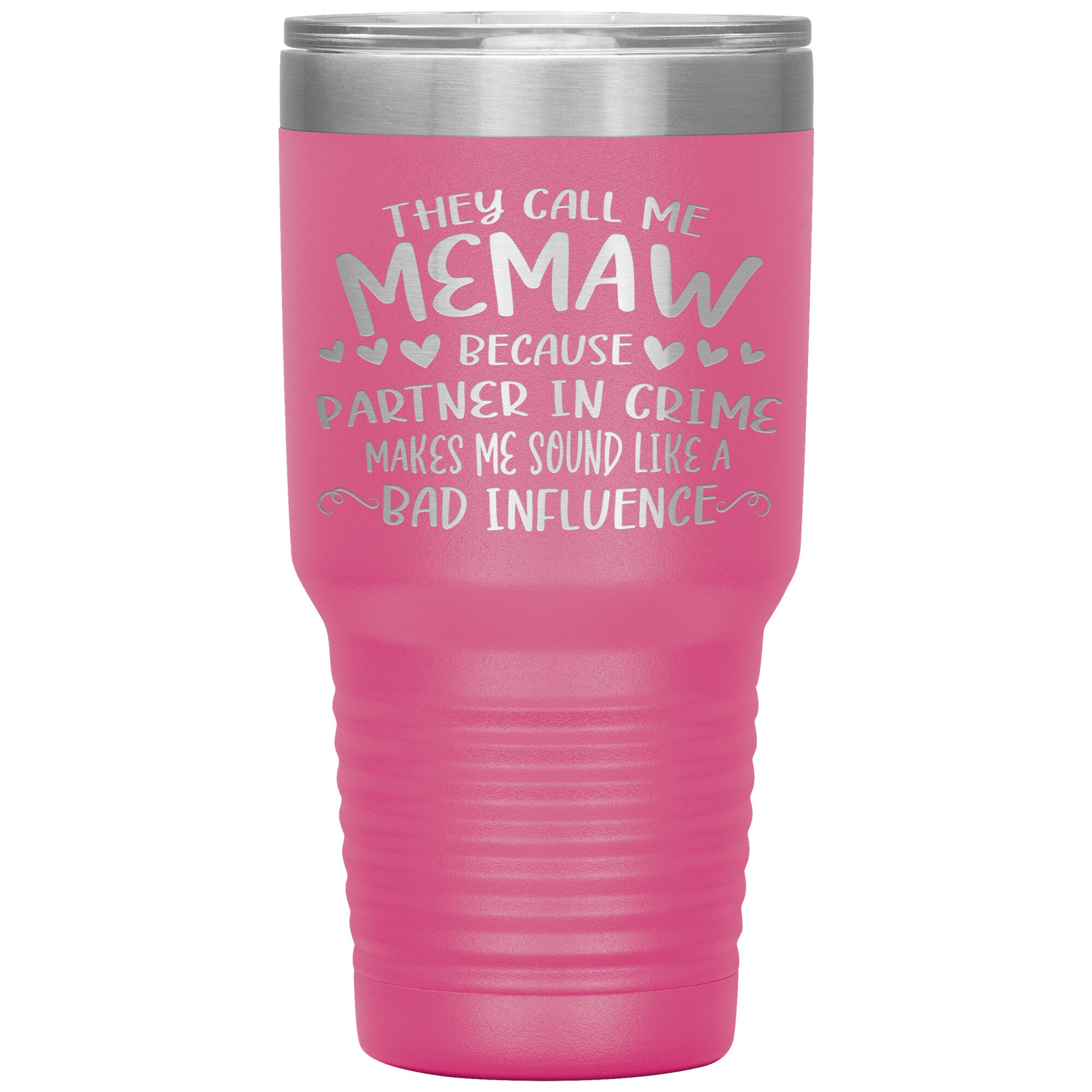 Partner in Crime Memaw Tumbler