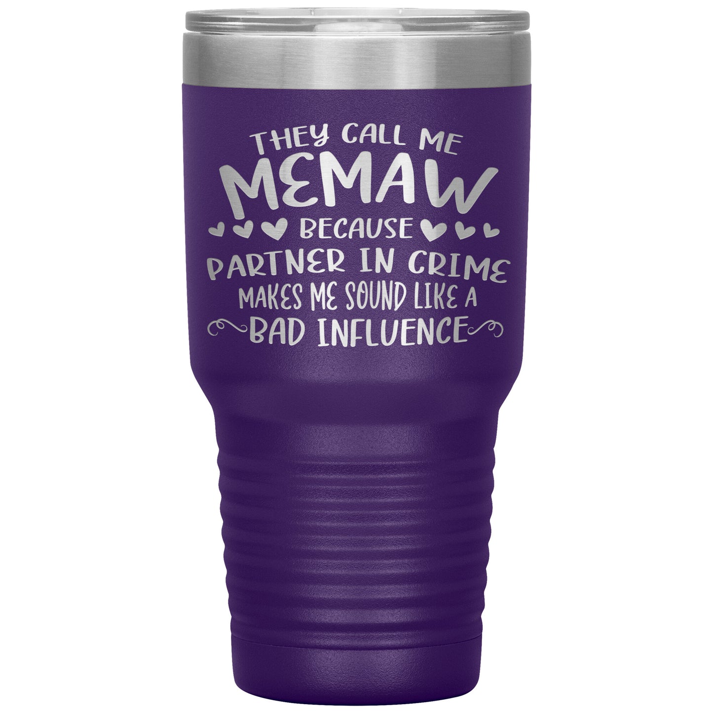 Partner in Crime Memaw Tumbler