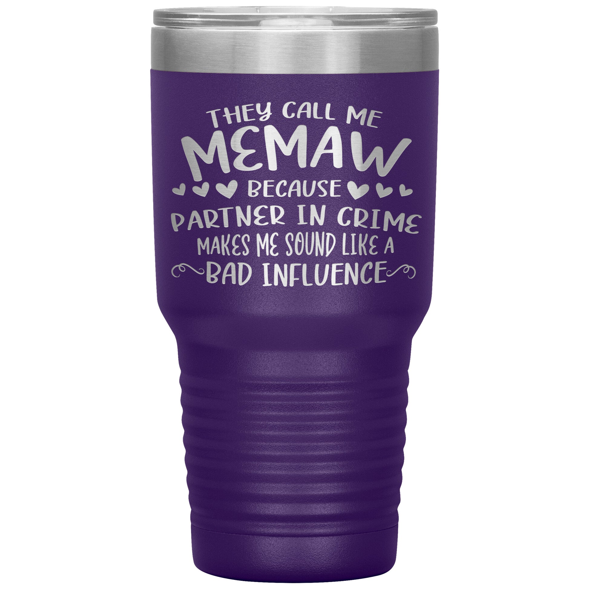 Partner in Crime Memaw Tumbler