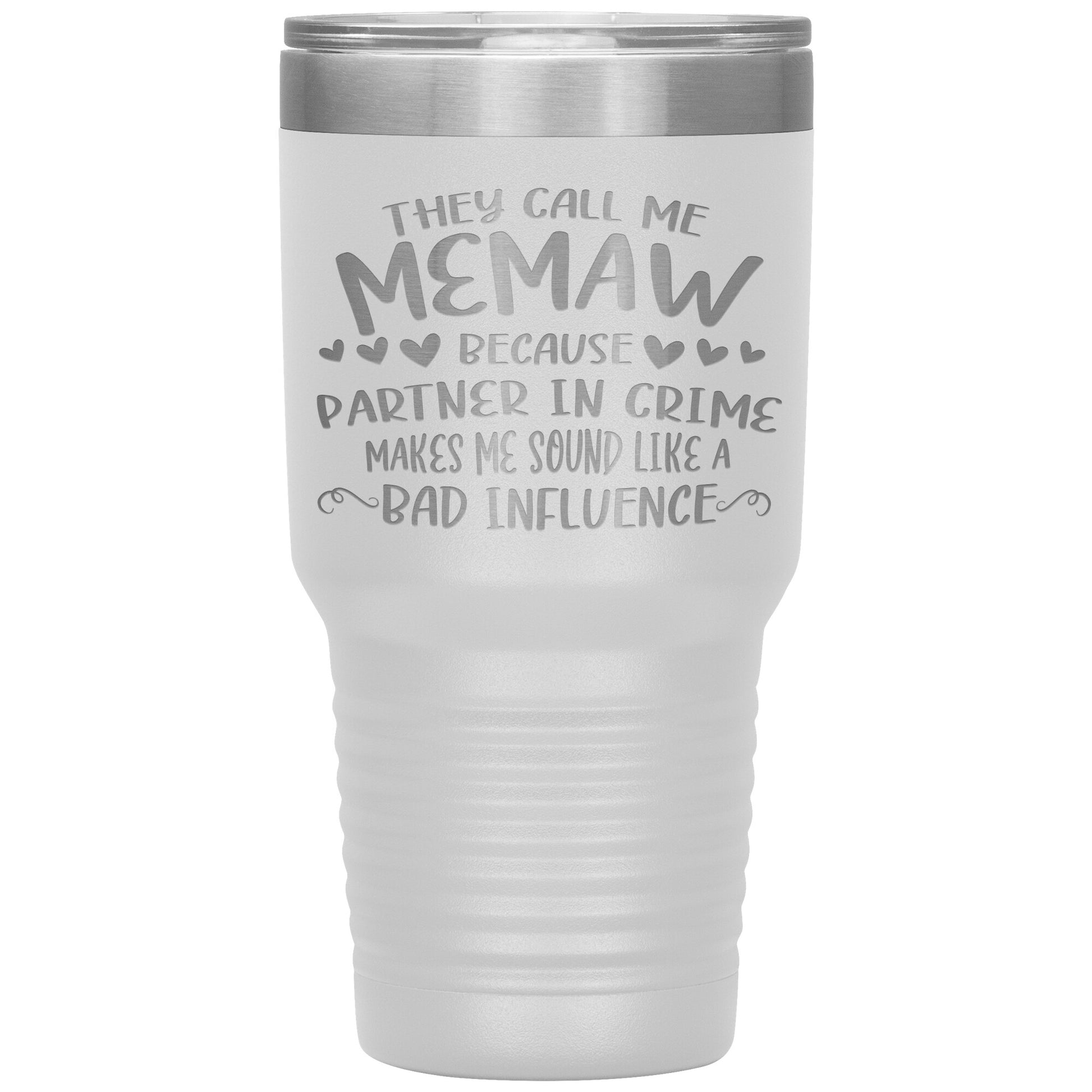 Partner in Crime Memaw Tumbler