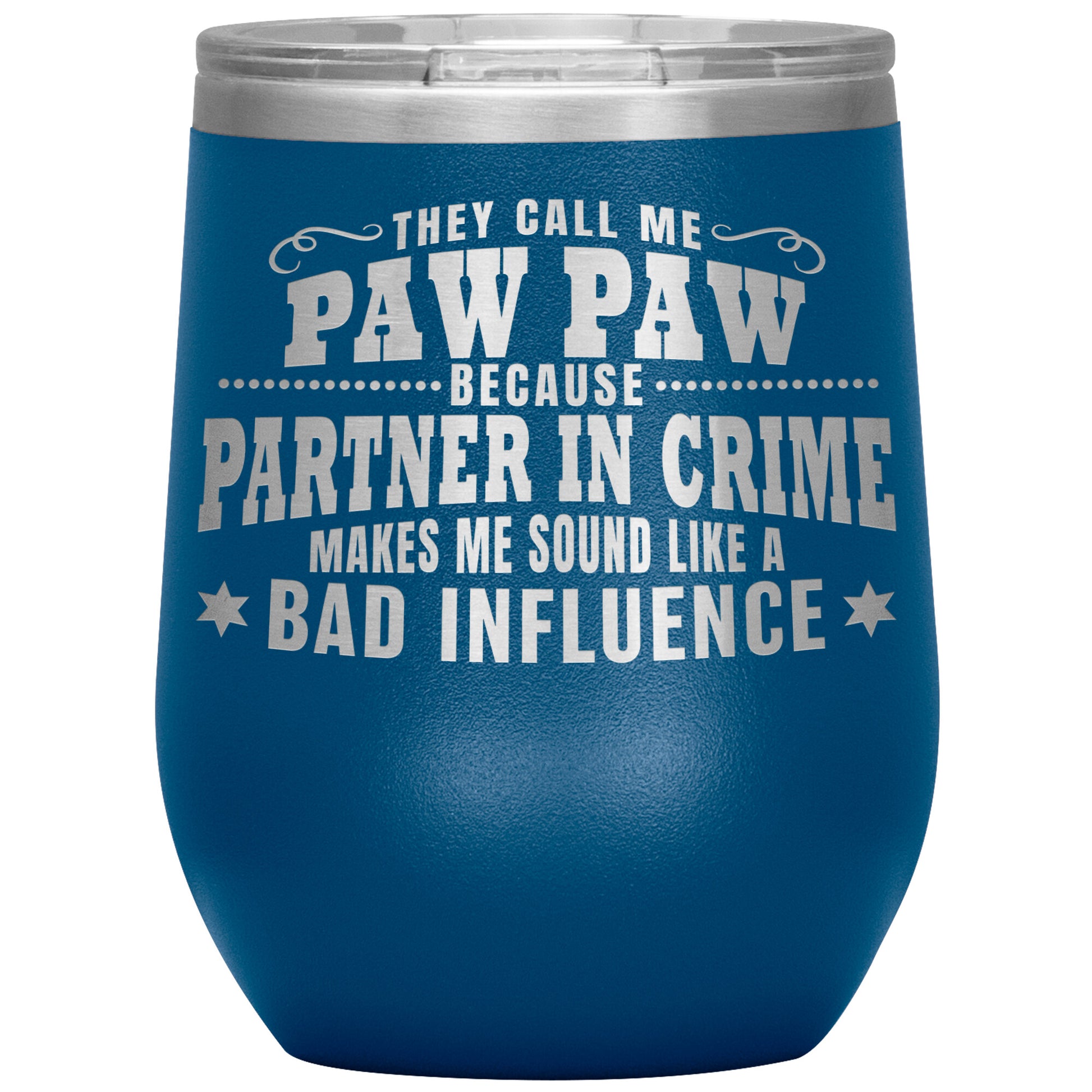 Paw Paw Partner in Crime Tumbler
