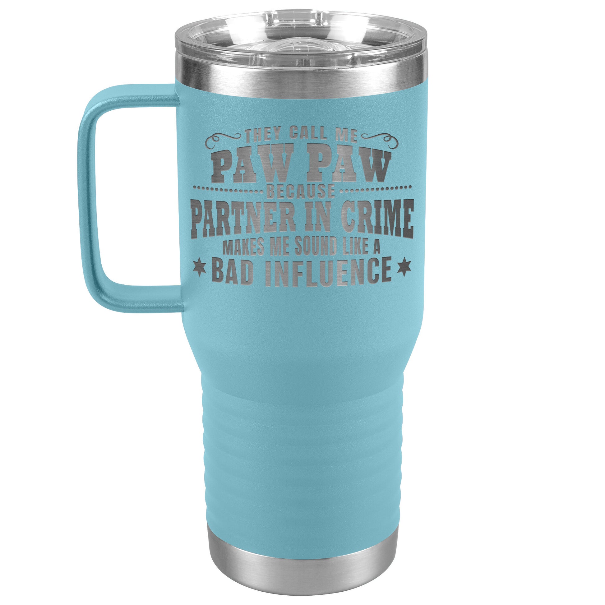 Paw Paw Partner in Crime Tumbler