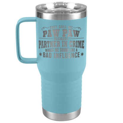 Paw Paw Partner in Crime Tumbler
