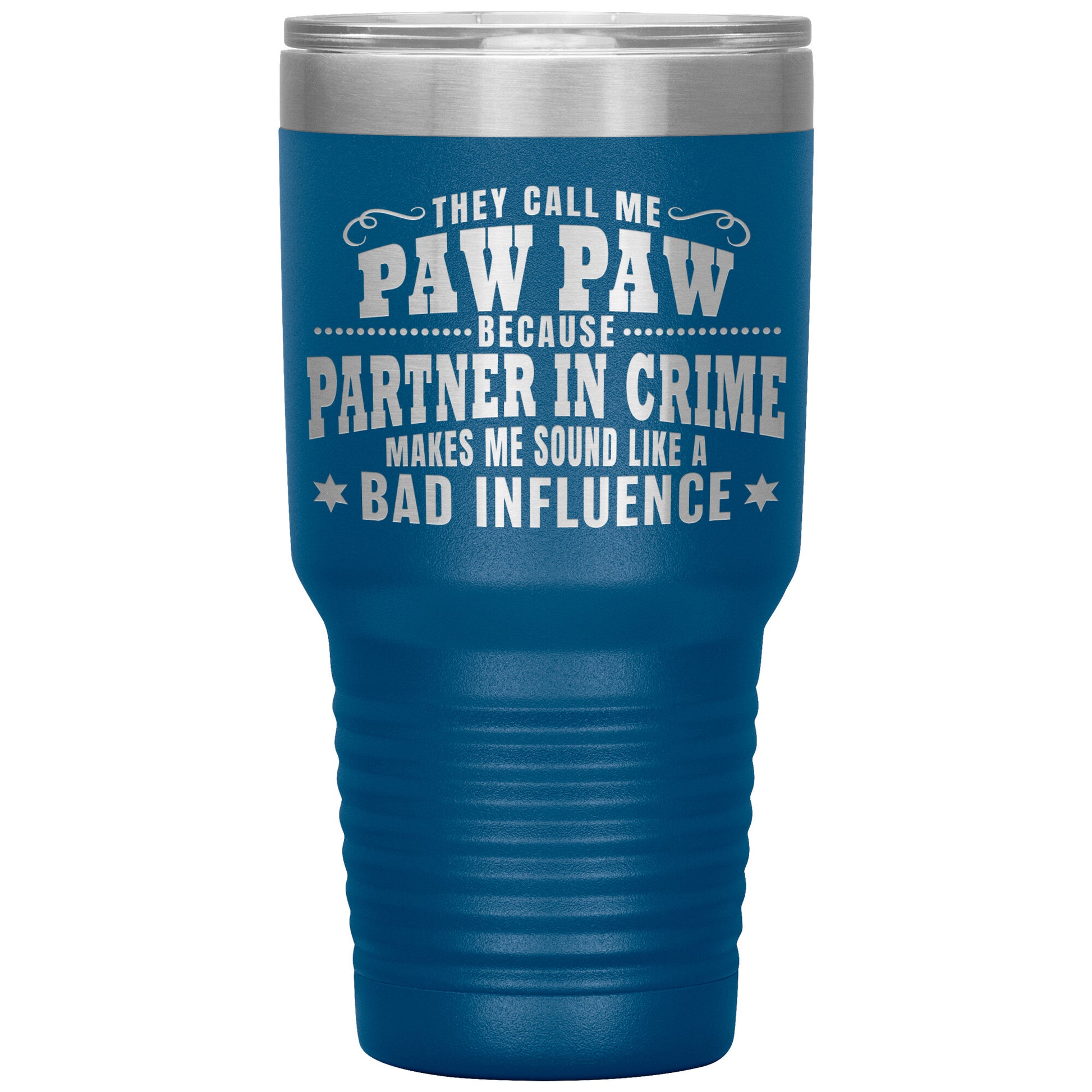 Paw Paw Partner in Crime Tumbler