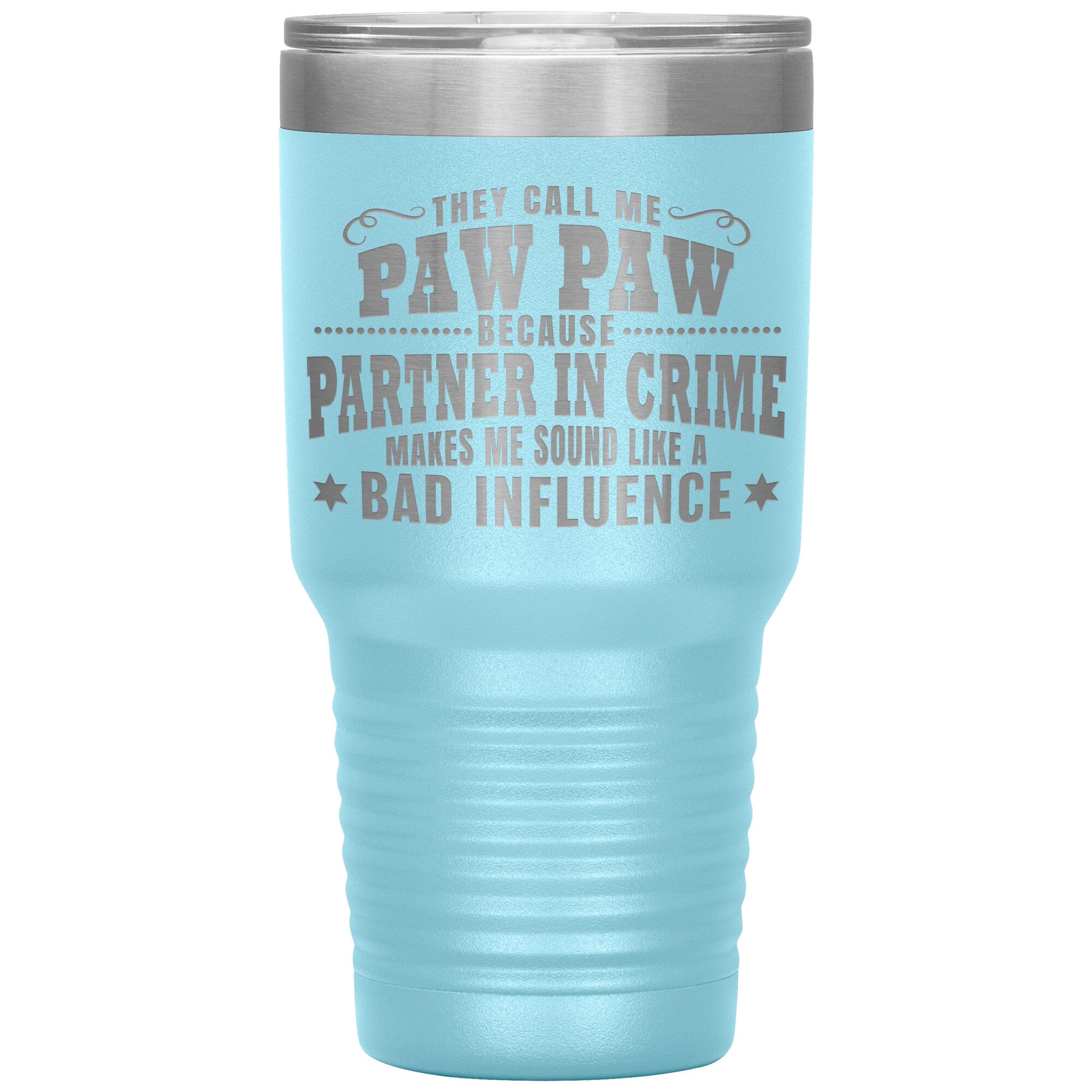 Paw Paw Partner in Crime Tumbler